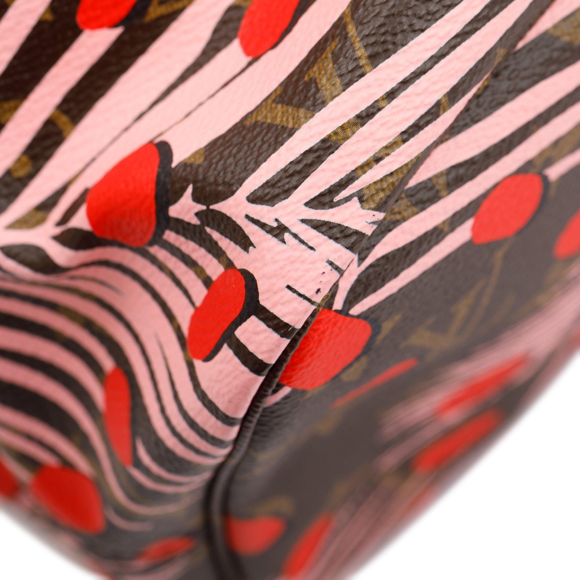 Louis Vuitton Monogram Jungle Dots Neverfull MM w/ Pouch