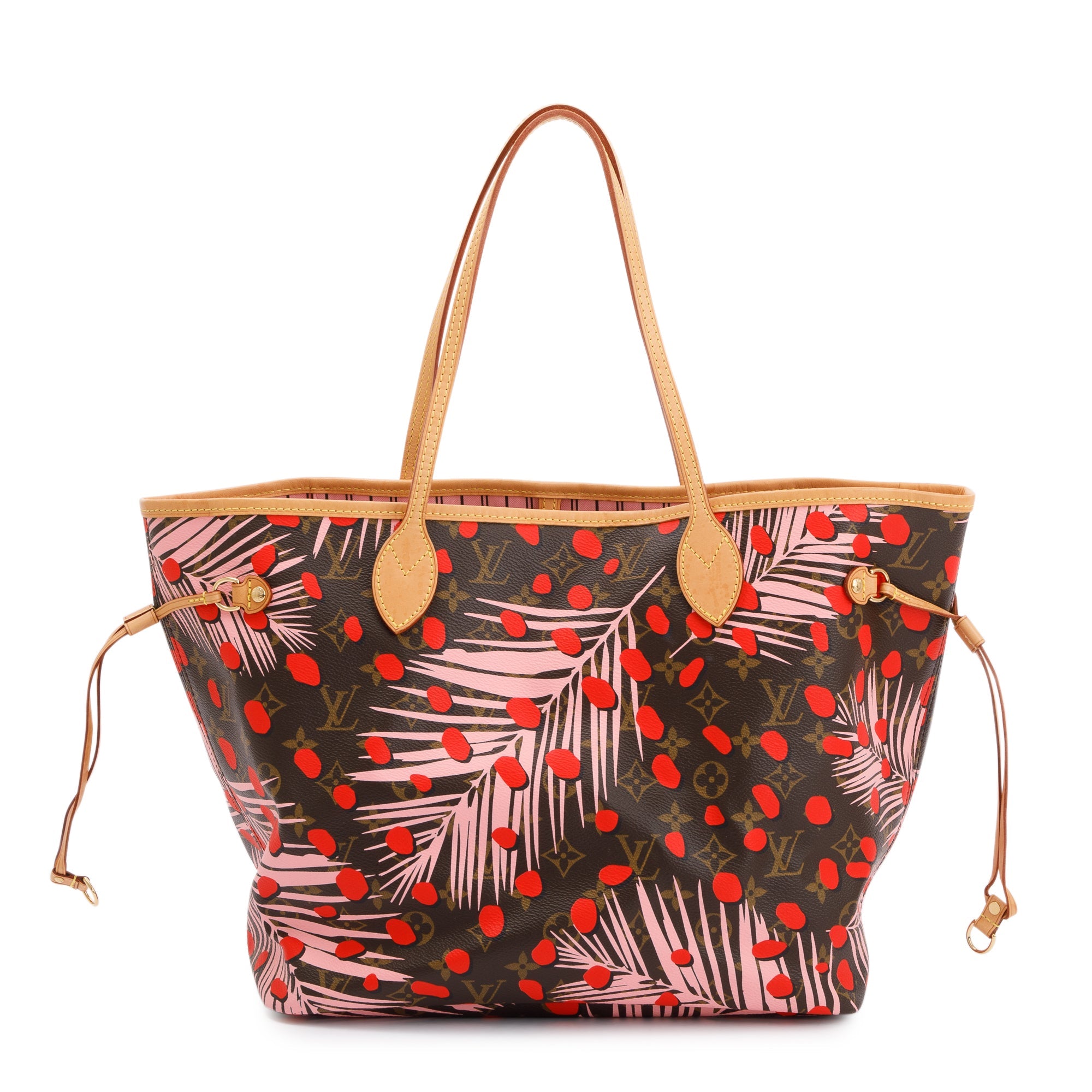 Louis Vuitton Monogram Jungle Dots Neverfull MM w/ Pouch