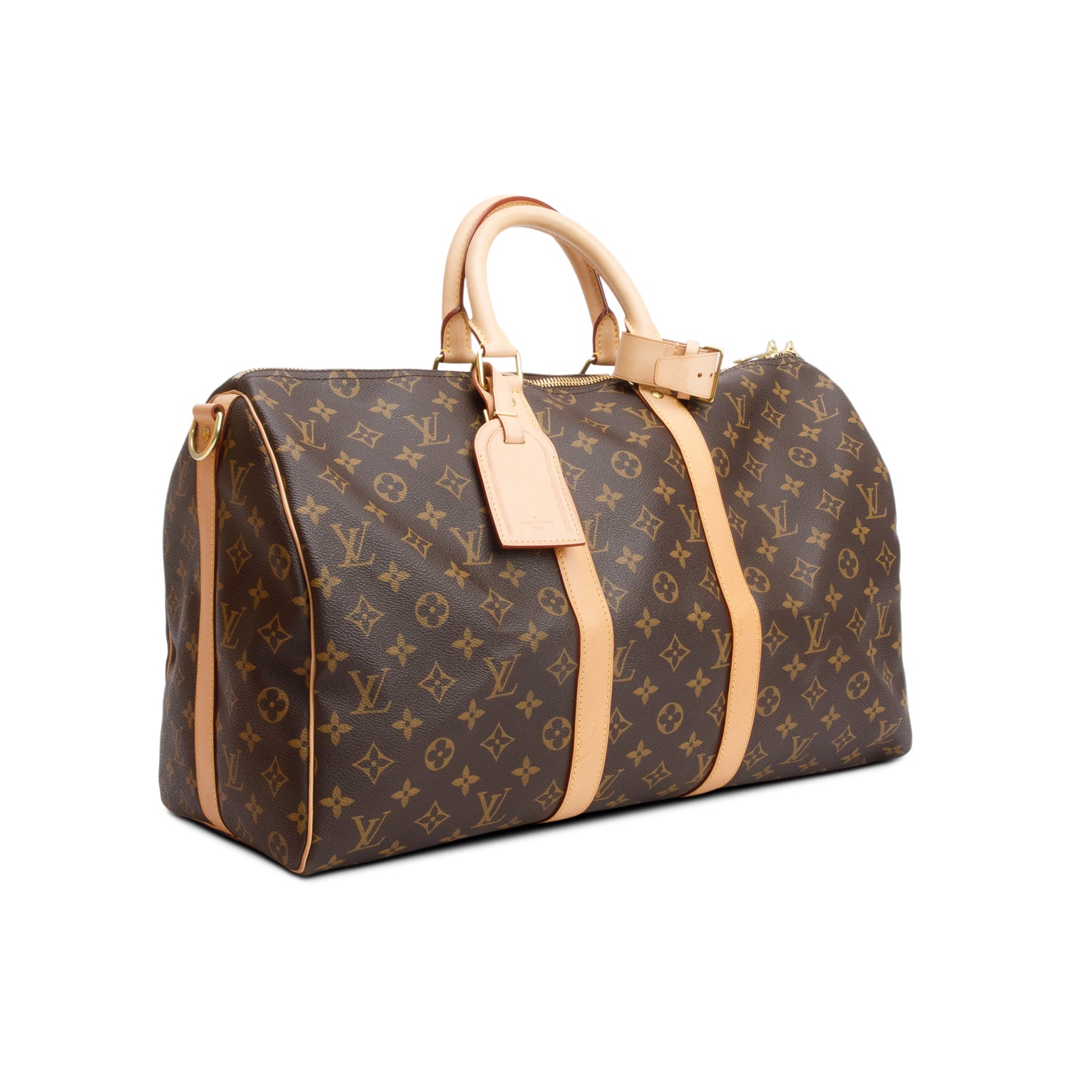 Louis Vuitton Monogram Keepall Bandouliere 45 w/ Strap & Box