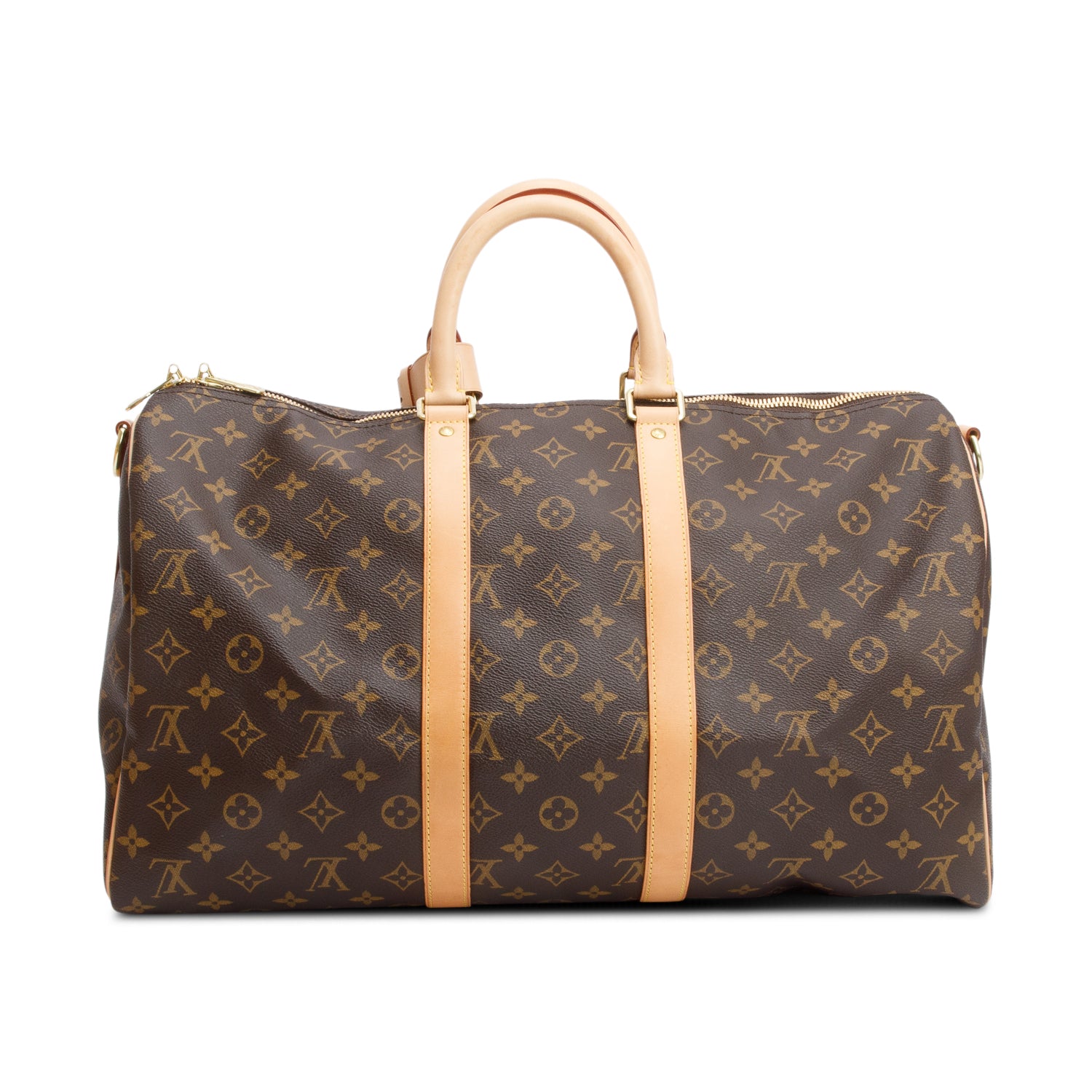 Louis Vuitton Monogram Keepall Bandouliere 45 w/ Strap & Box