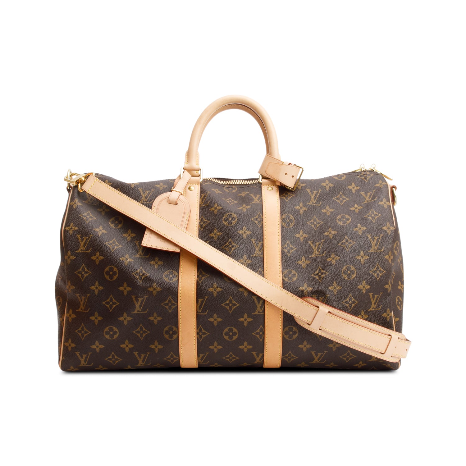 Louis Vuitton Monogram Keepall Bandouliere 45 w/ Strap & Box