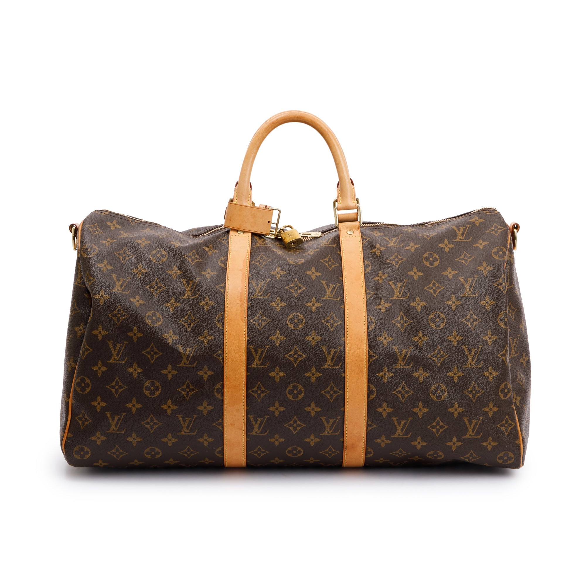 Louis Vuitton Monogram Keepall Bandouliere 50 w/ Strap
