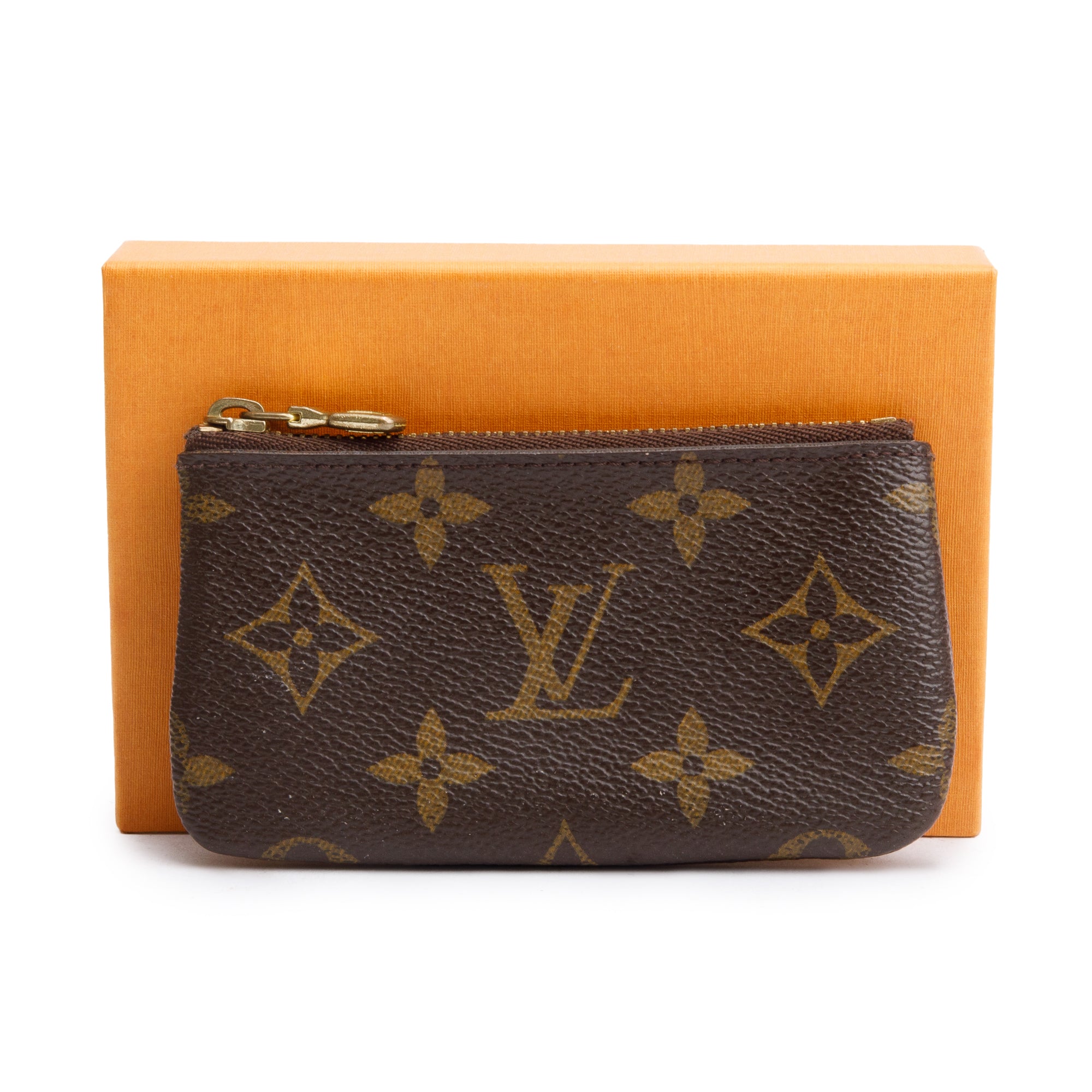Louis Vuitton Monogram Key Pouch w/ Box
