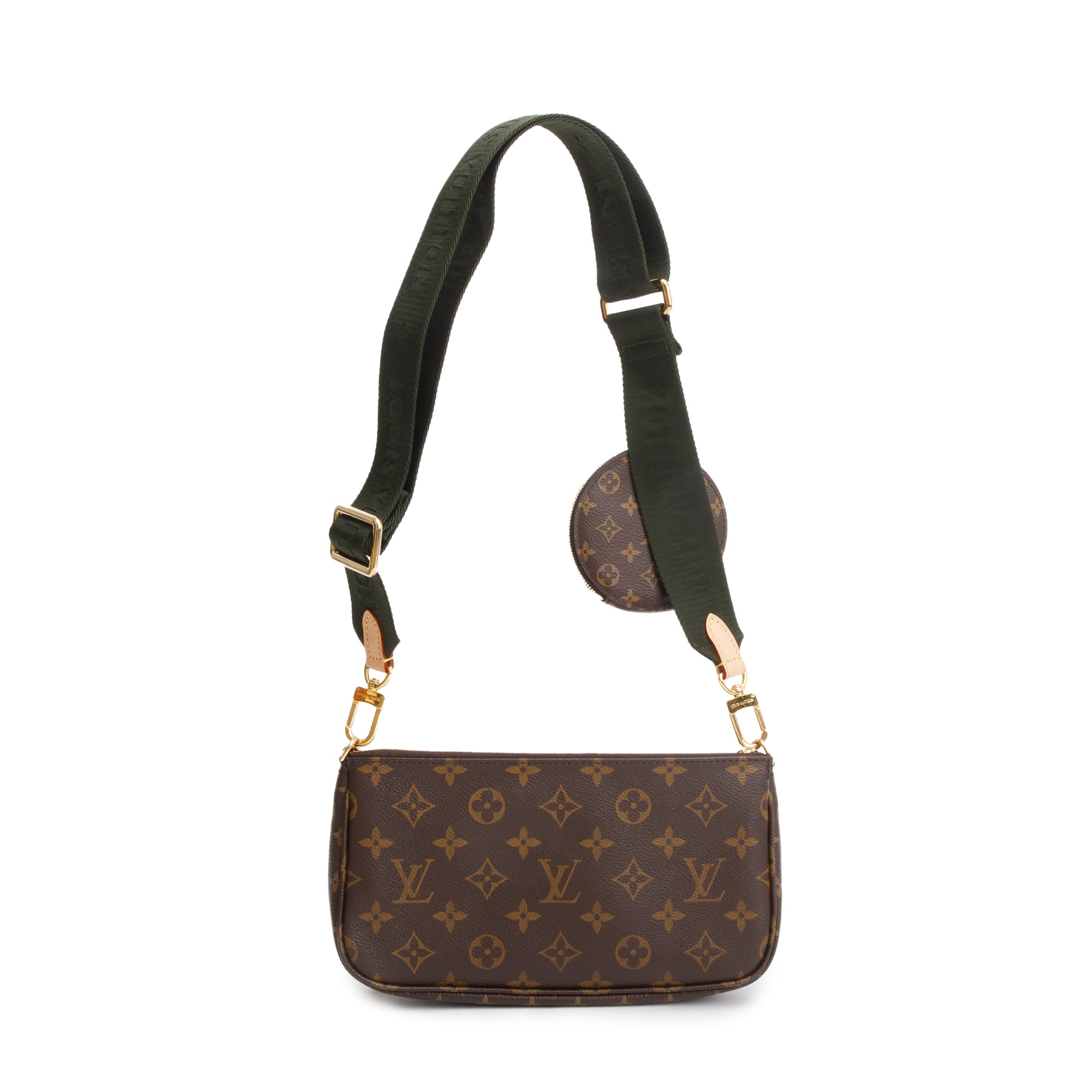 Louis Vuitton Monogram Khaki Multi-Pochette Accessoires w/ Box