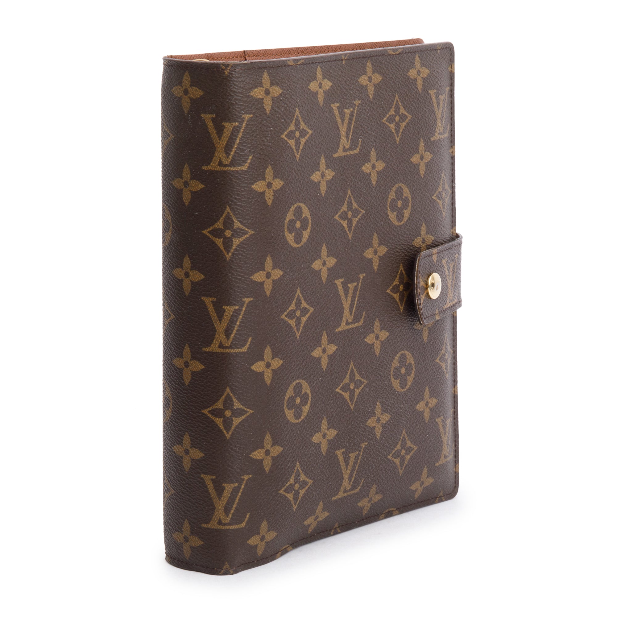 Louis Vuitton Monogram Large Ring Agenda Cover w/ Note Pads