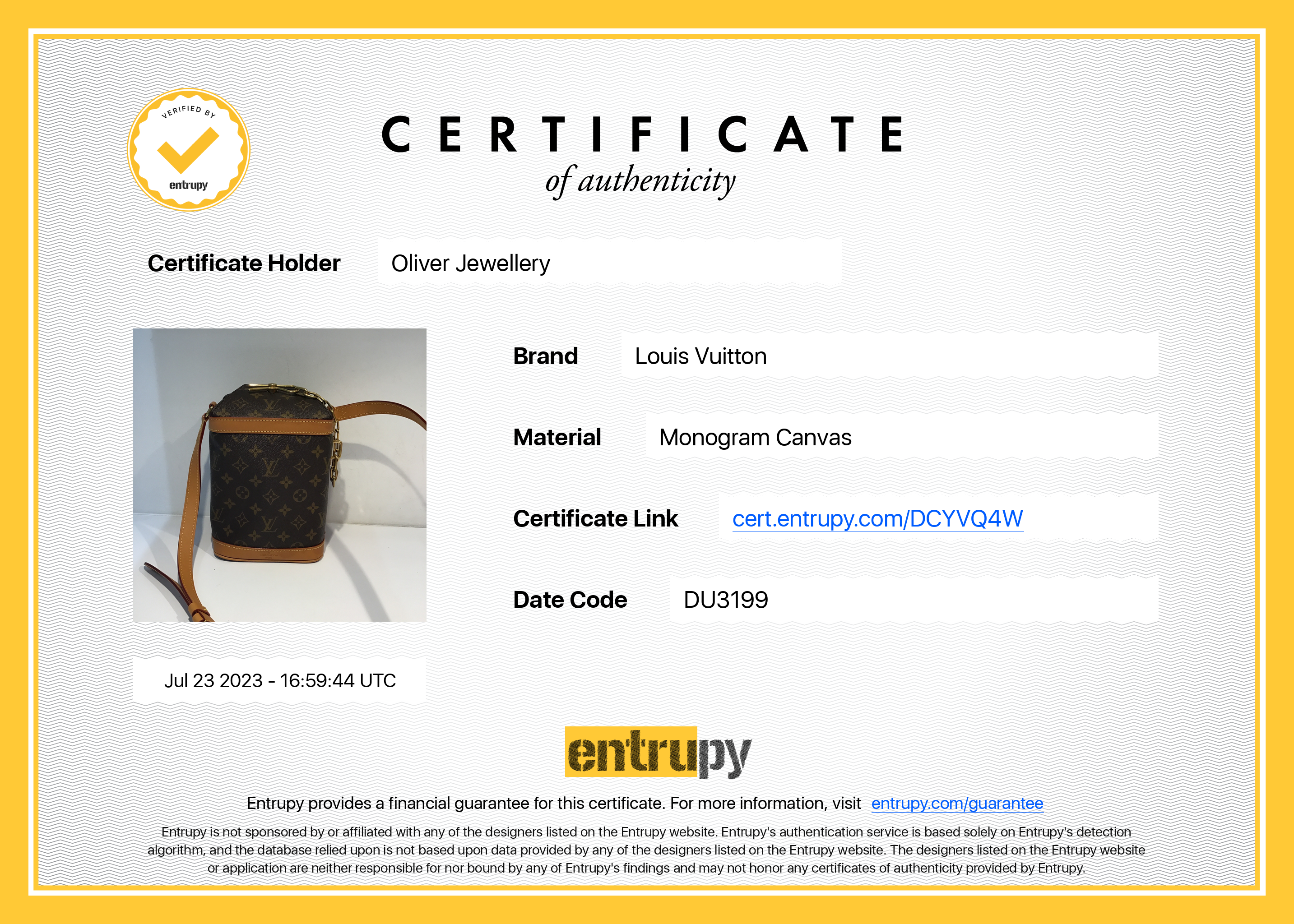 Louis Vuitton Monogram Legacy Milk Box Crossbody Bag