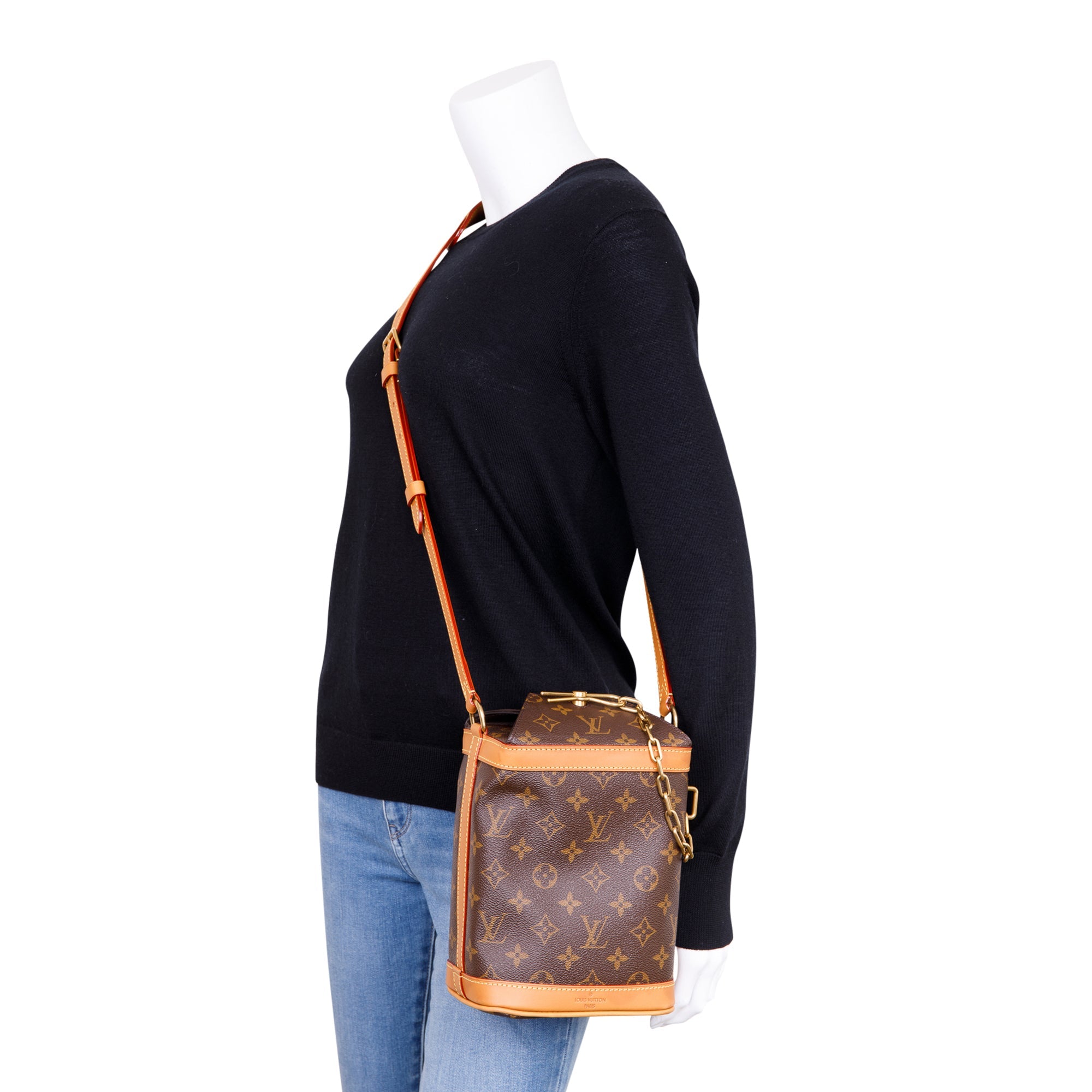 Louis Vuitton Monogram Legacy Milk Box Crossbody Bag – Oliver Jewellery