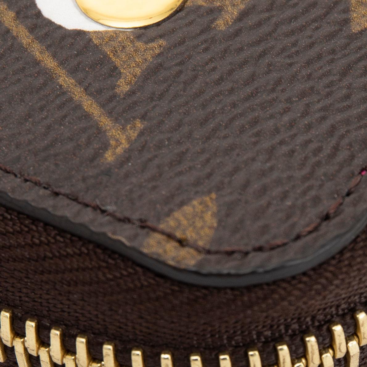 Louis Vuitton Monogram Love Lock Zippy Wallet w/ Box