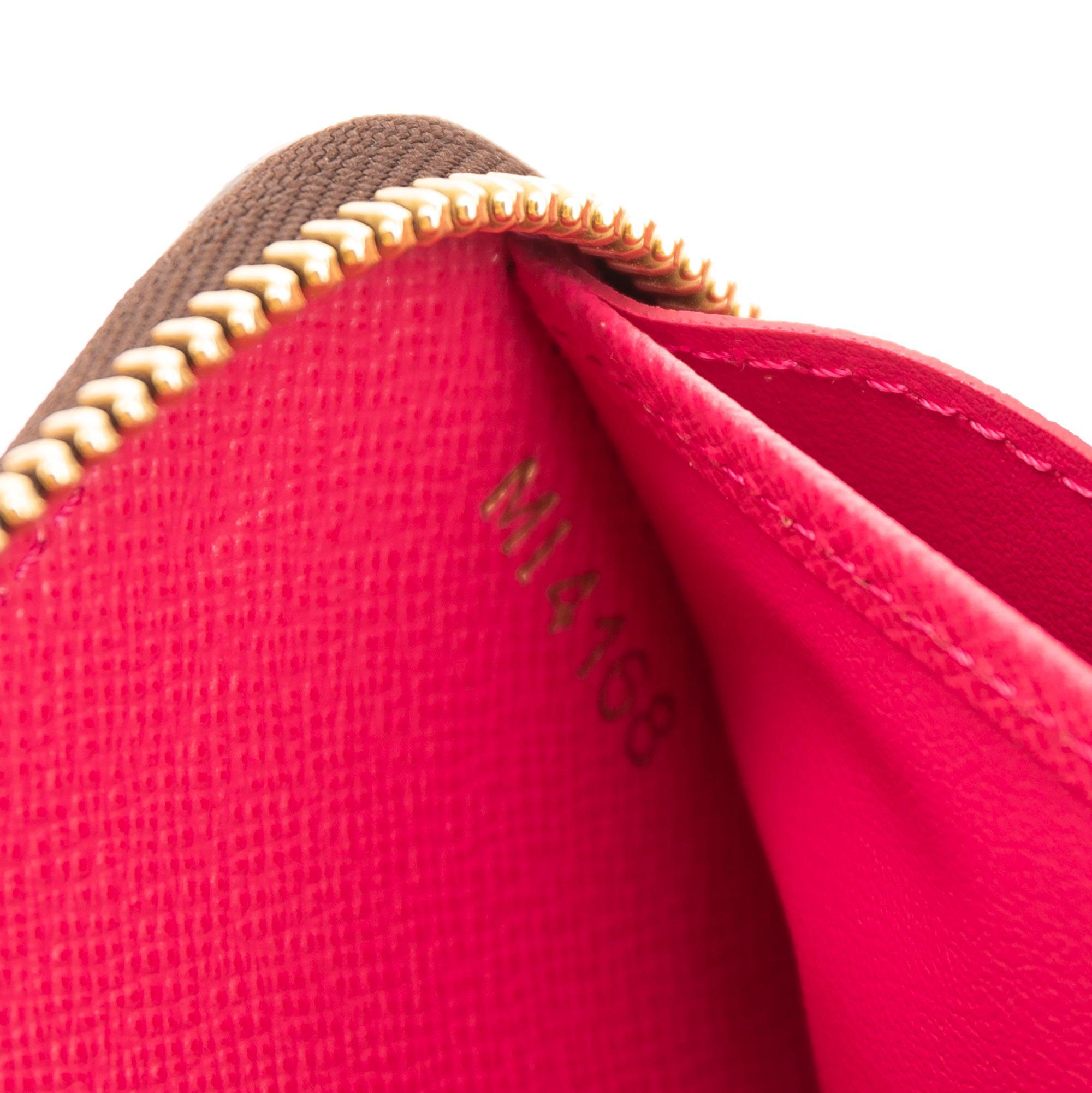 Louis Vuitton Monogram Love Lock Zippy Wallet w/ Box