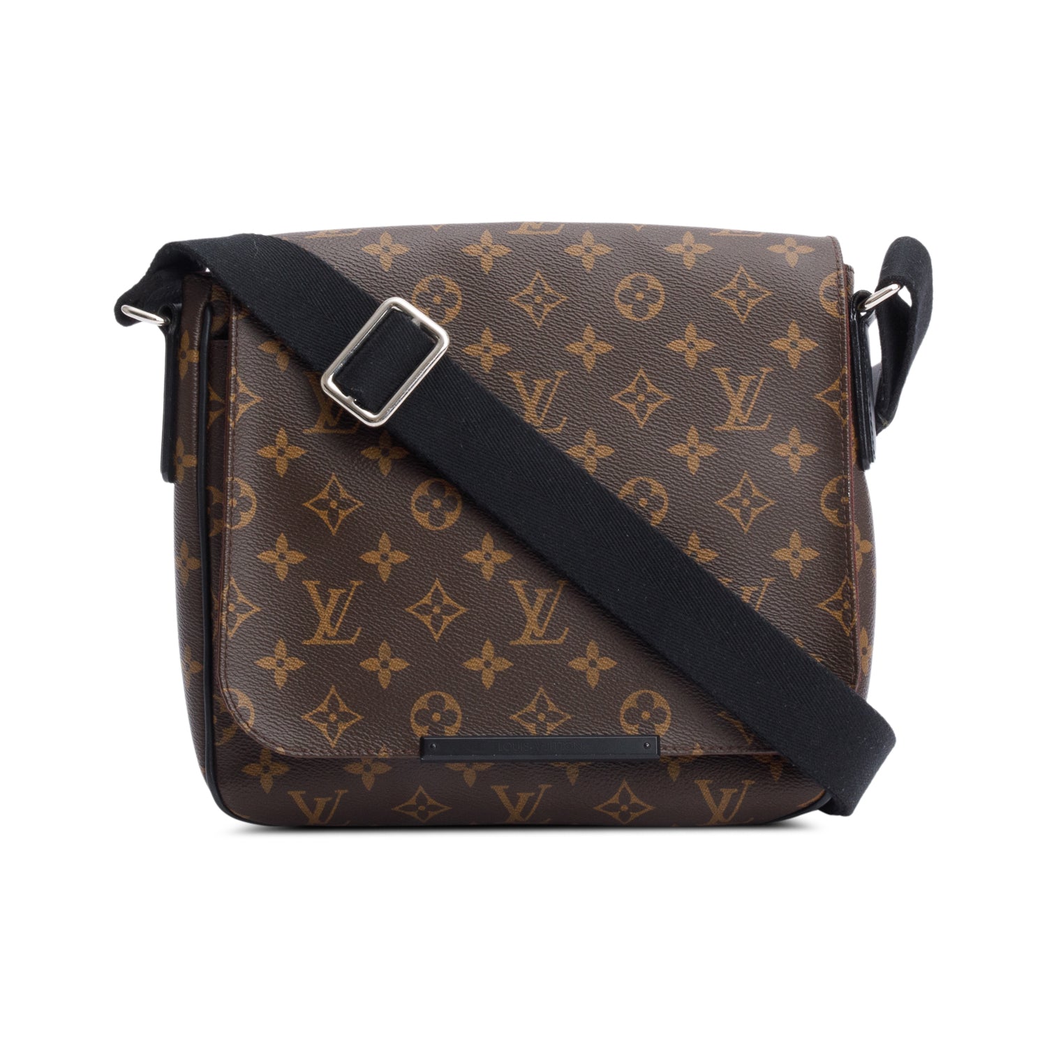 Louis Vuitton Monogram Macassar Eclipse District PM Bag