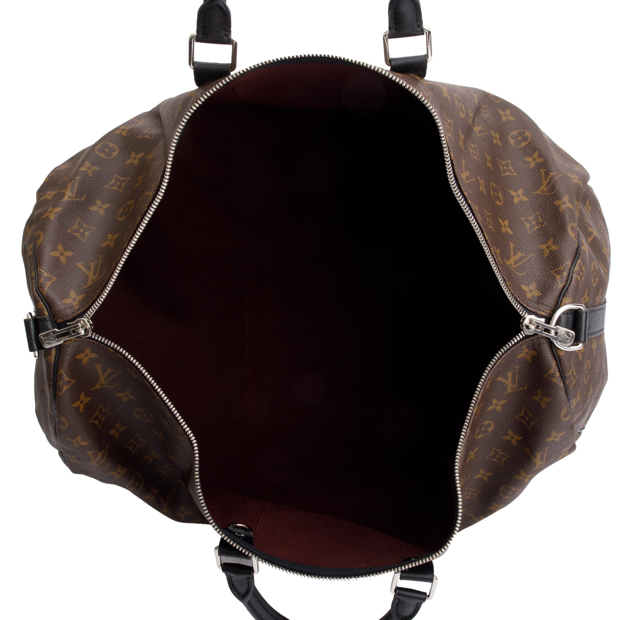 Louis Vuitton Monogram Macassar Keepall 55