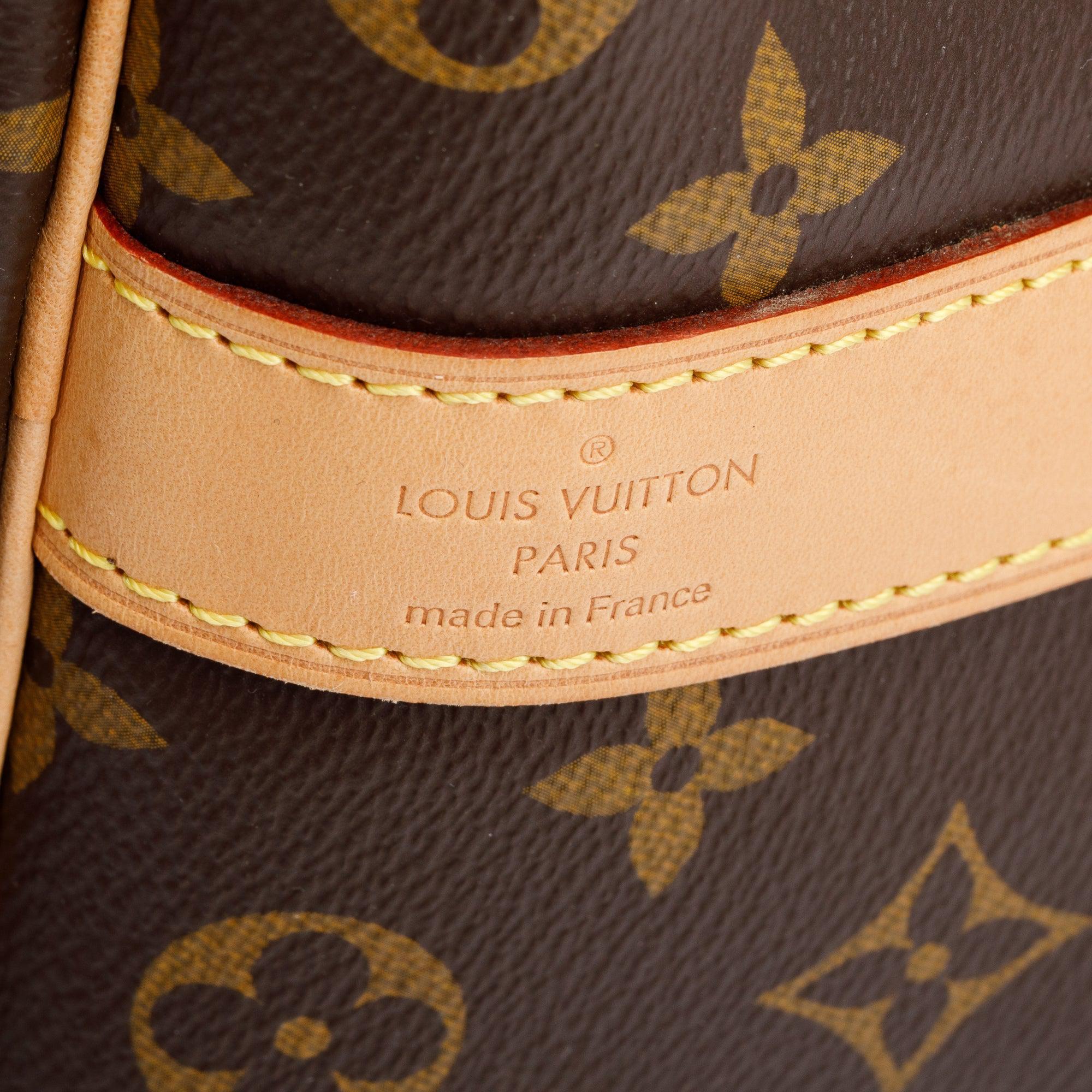 Louis Vuitton Monogram Macassar Keepall Bandouliere 50