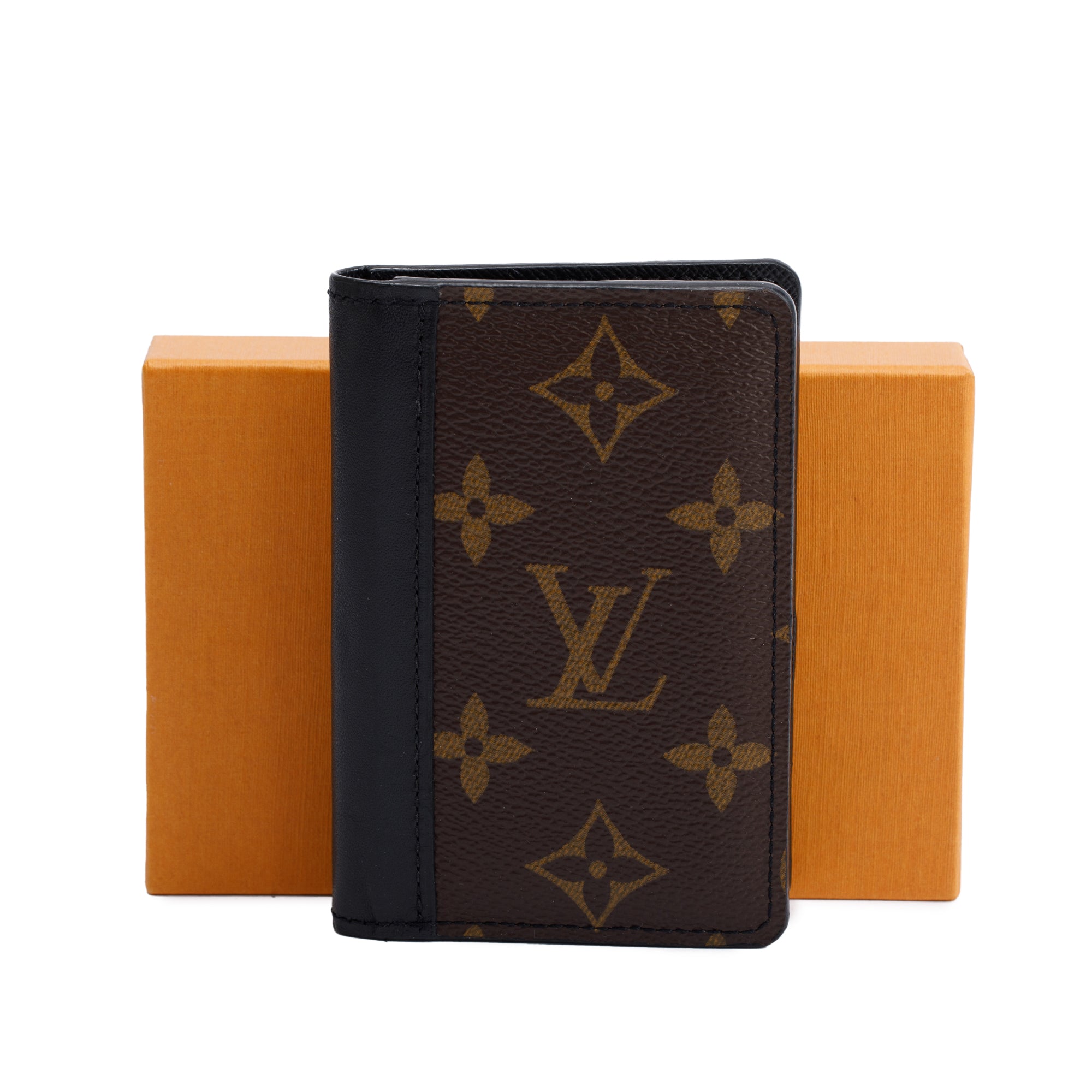 Louis Vuitton Monogram Macassar Pocket Organizer w/ Box