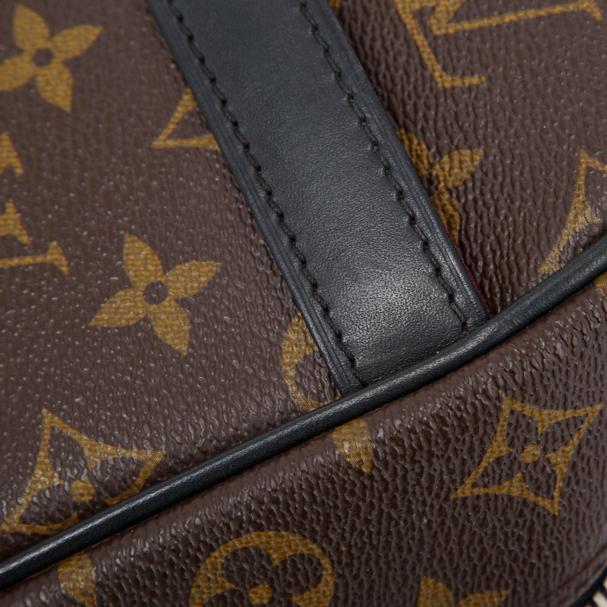 Louis Vuitton Monogram Macassar Porte-Documents Voyage GM w/ Strap