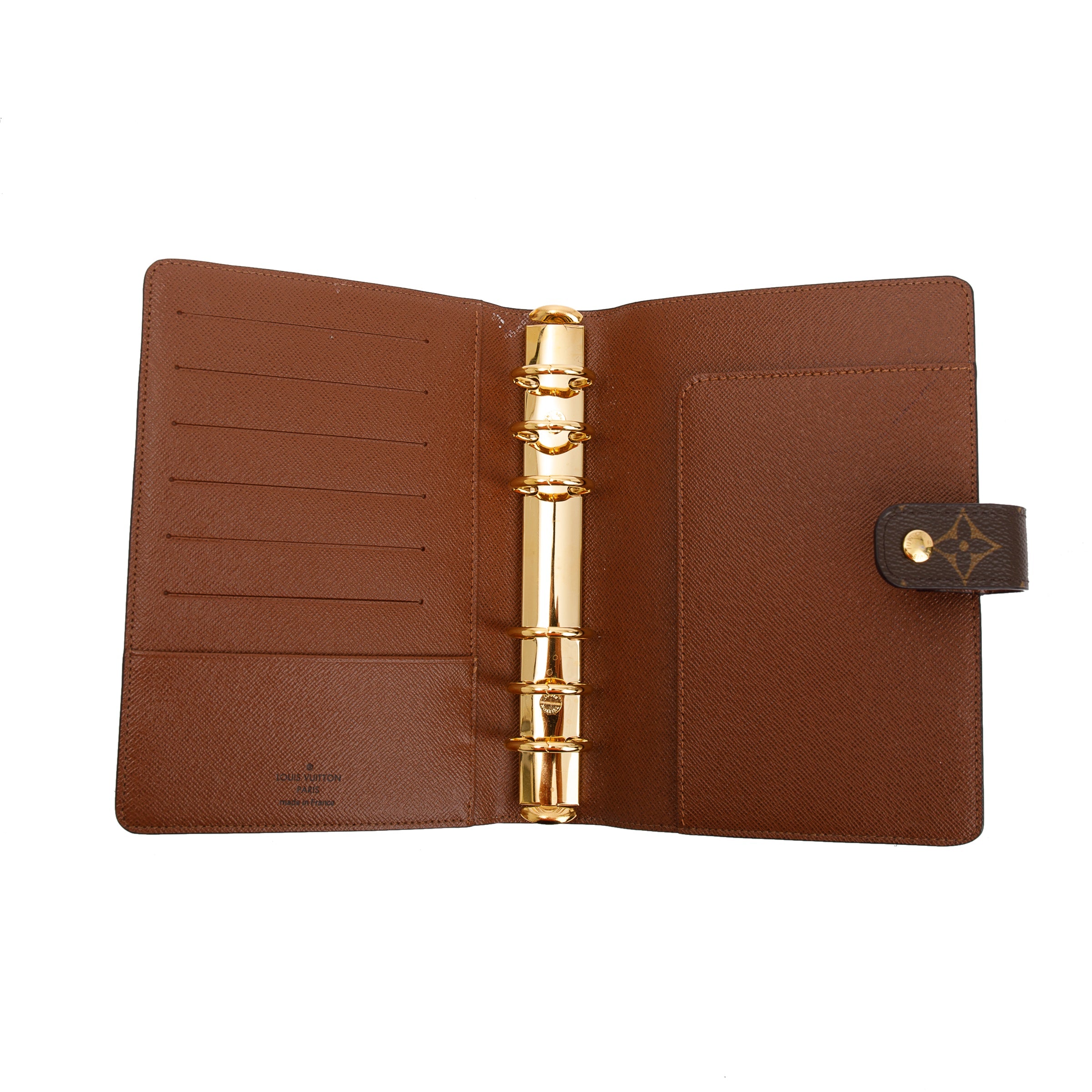 Louis Vuitton Monogram Medium Ring Agenda Cover w/ Box