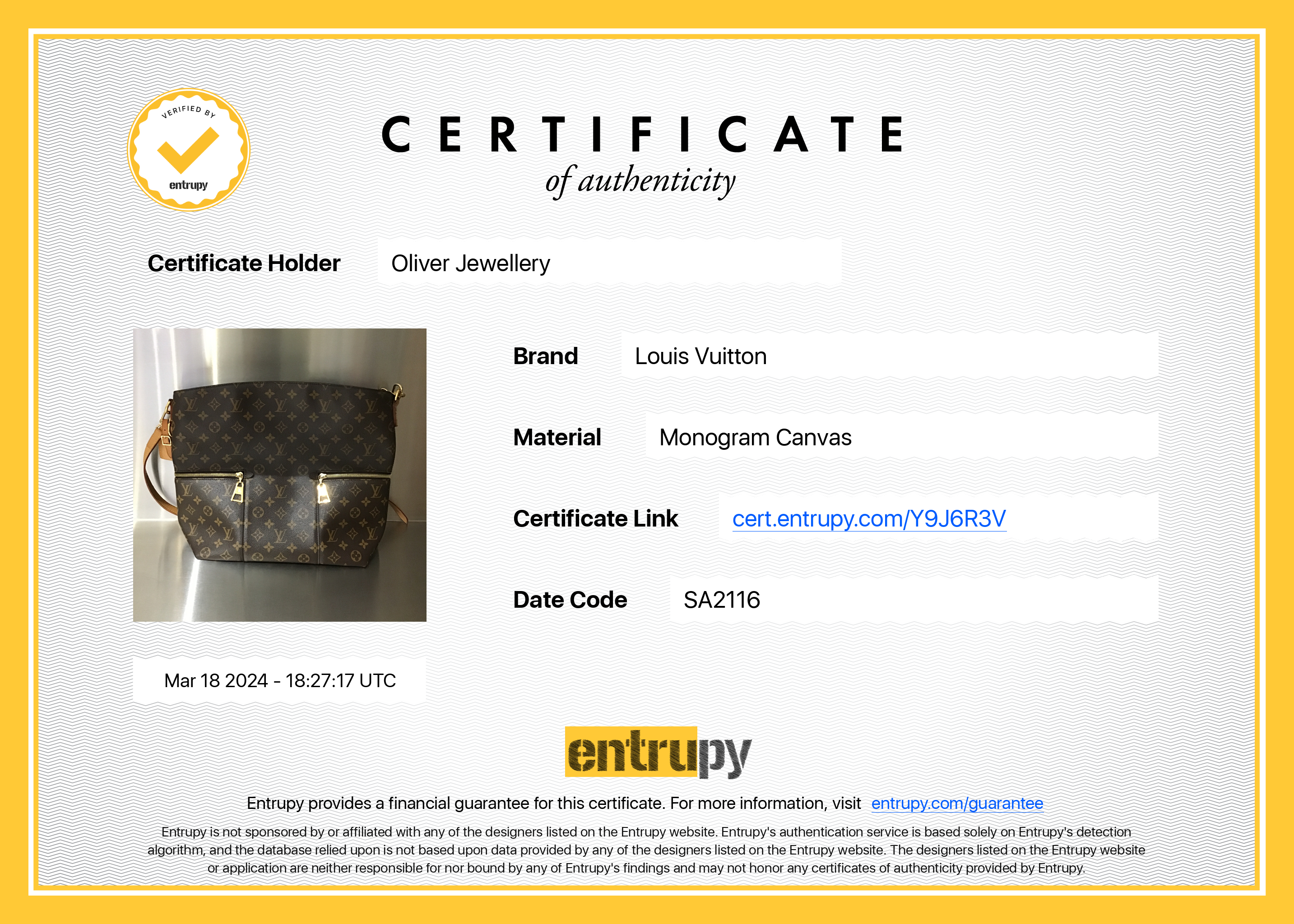 Louis Vuitton Monogram Melie Bag w/ Strap