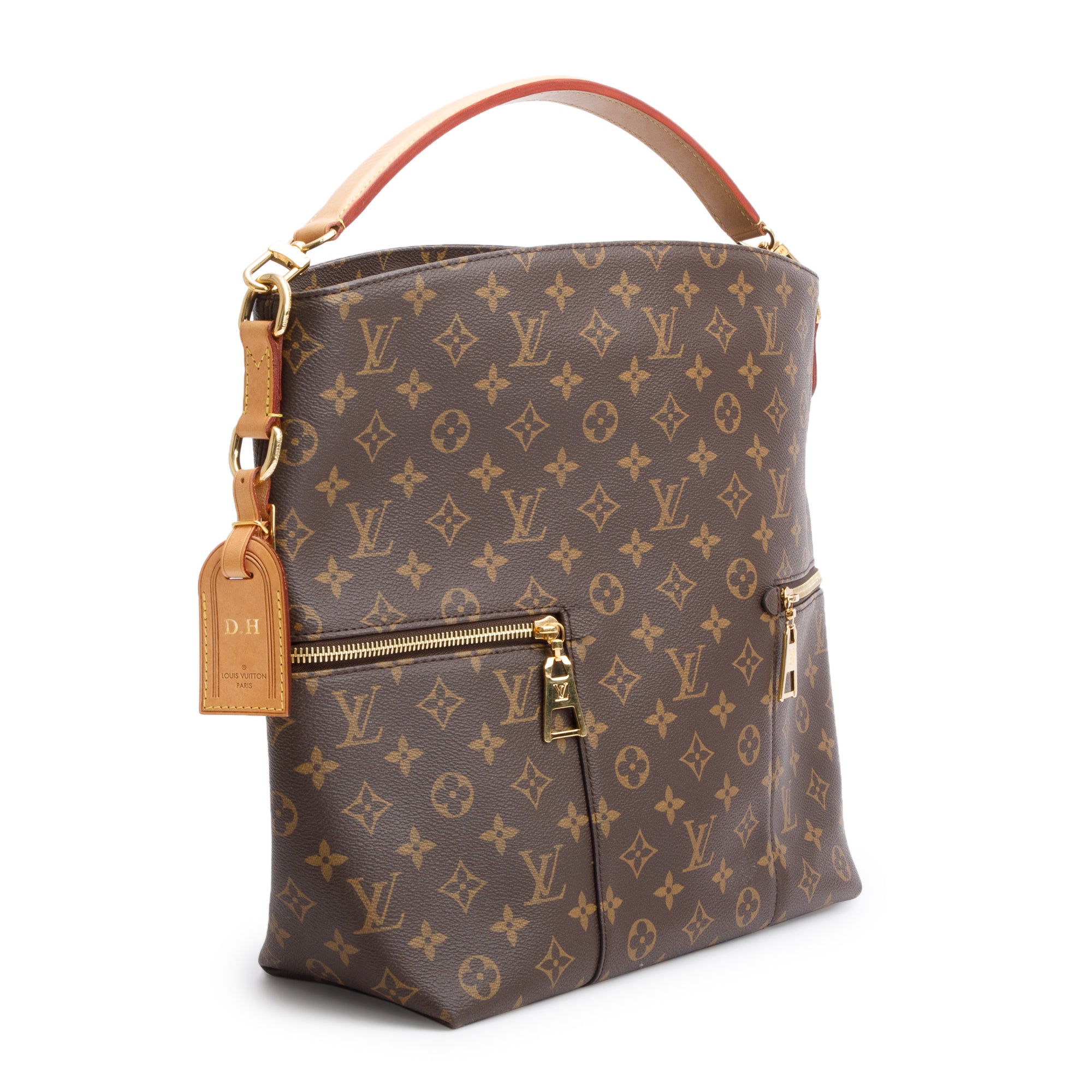 Louis Vuitton Monogram Melie Bag w/ Strap & Receipt