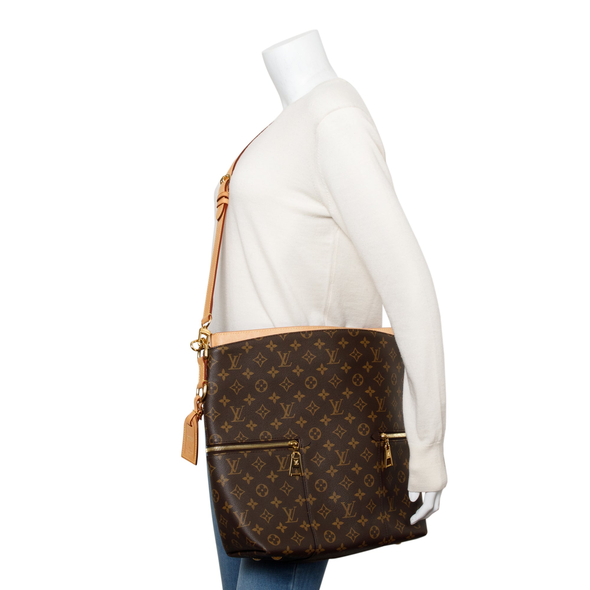 Louis Vuitton Monogram Melie Bag w/ Strap & Receipt