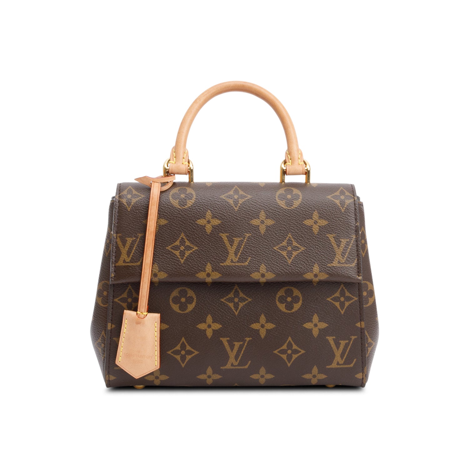 Louis Vuitton Monogram Mini Cluny w/ Strap & Box