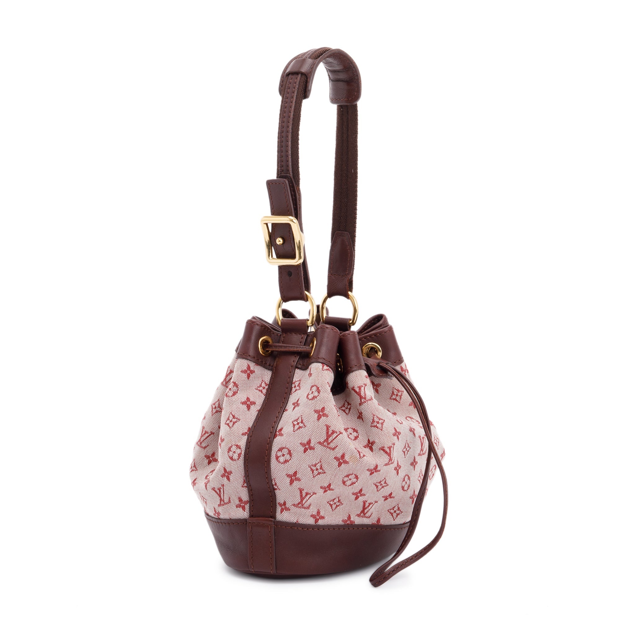 Louis Vuitton Monogram Mini Lin Noelie Bucket Bag