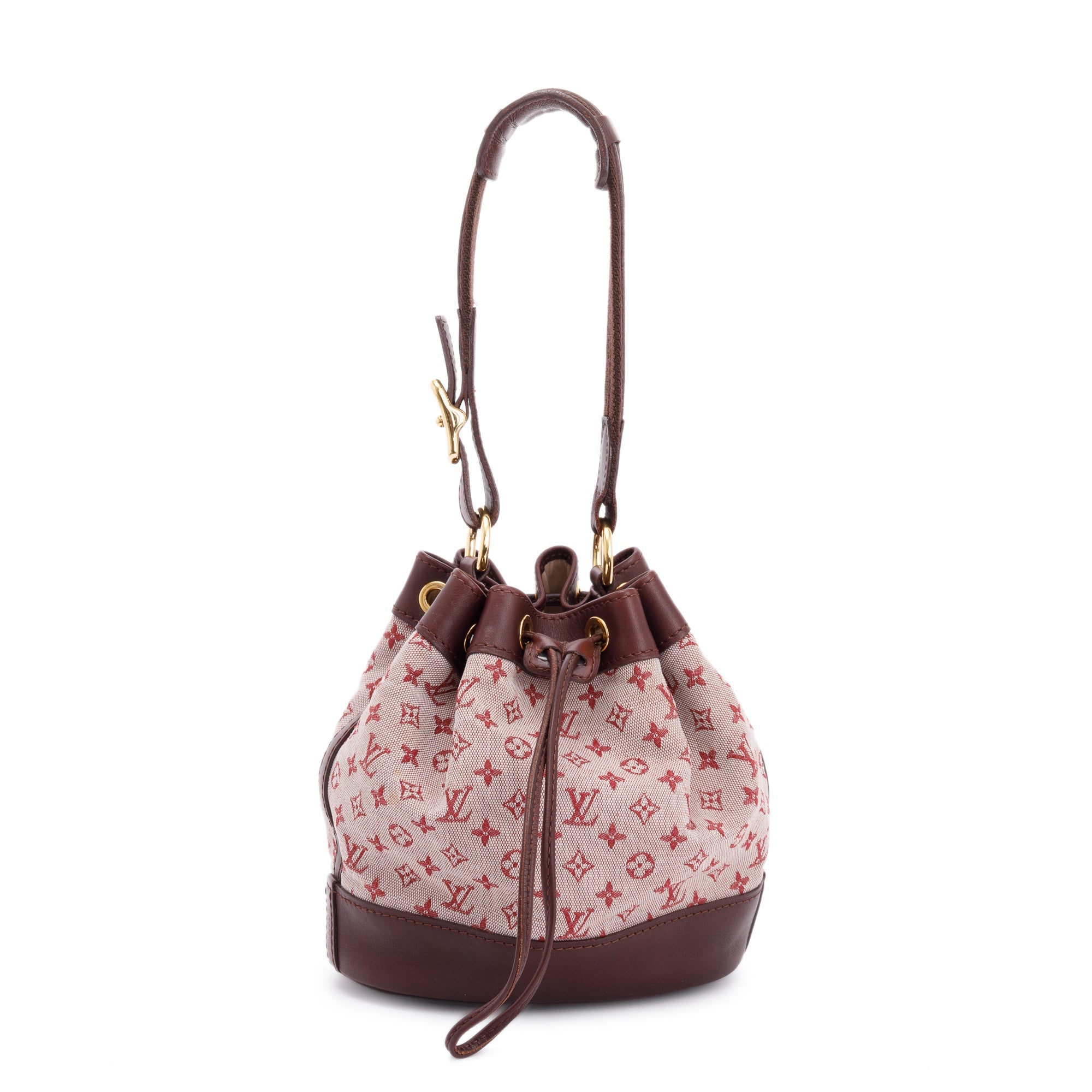 Louis Vuitton Monogram Mini Lin Noelie Bucket Bag