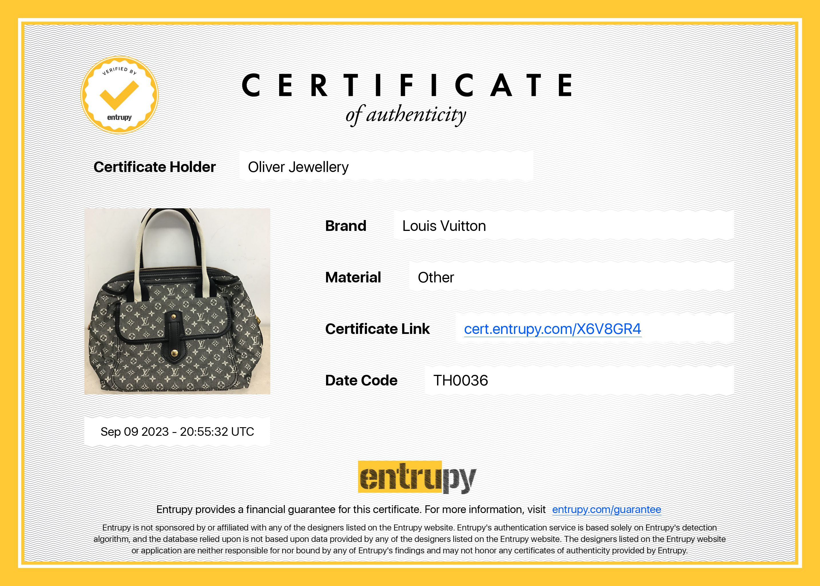 Louis Vuitton Monogram Mini Lin Sac Mary Kate