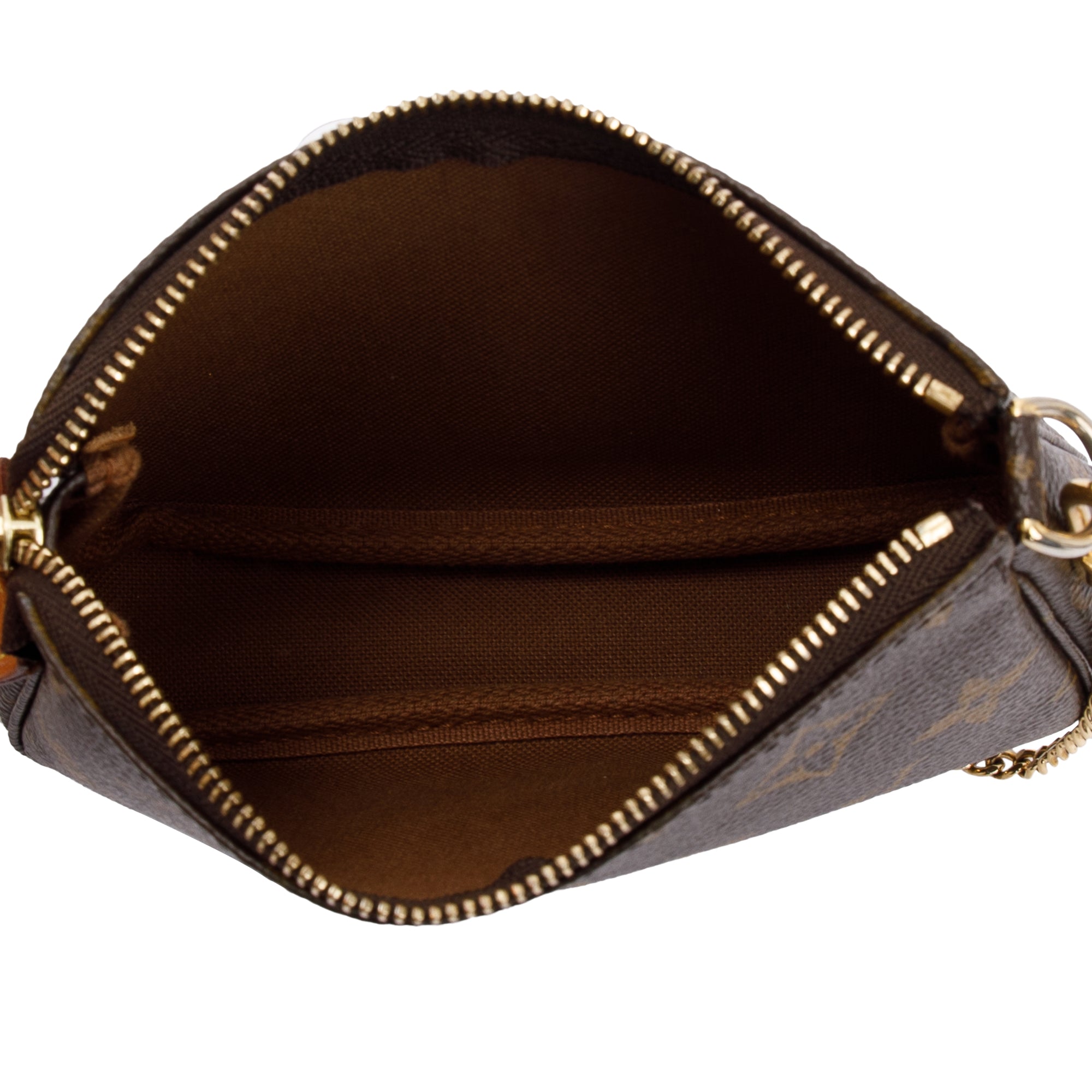 Louis Vuitton Monogram Mini Pochette Accessories w/ Box