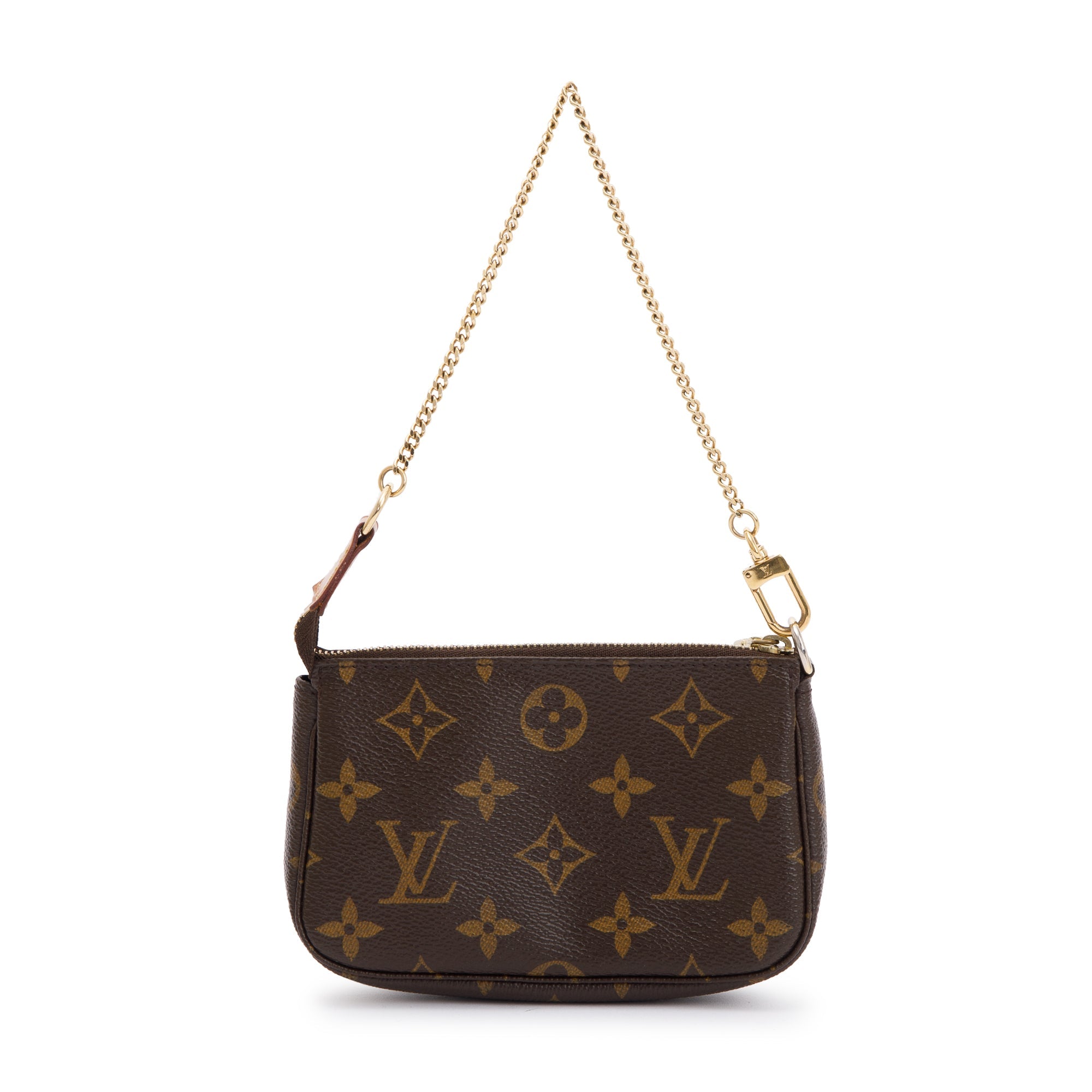 Louis Vuitton Monogram Mini Pochette Accessories w/ Box
