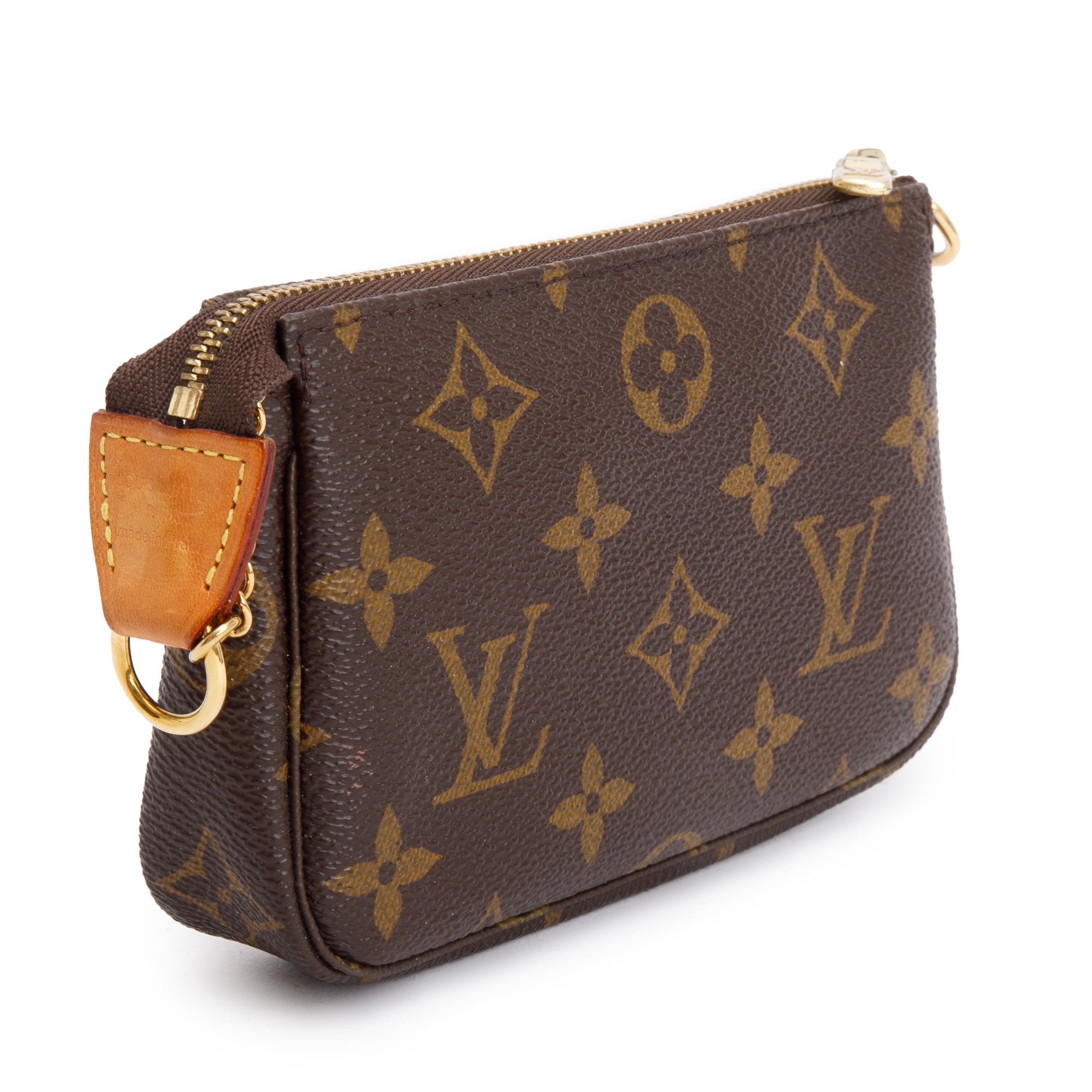 Louis Vuitton Monogram Mini Pochette Accessories w/ Box