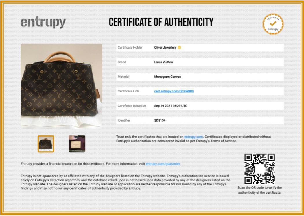 Louis Vuitton Monogram Montaigne MM w/ Strap
