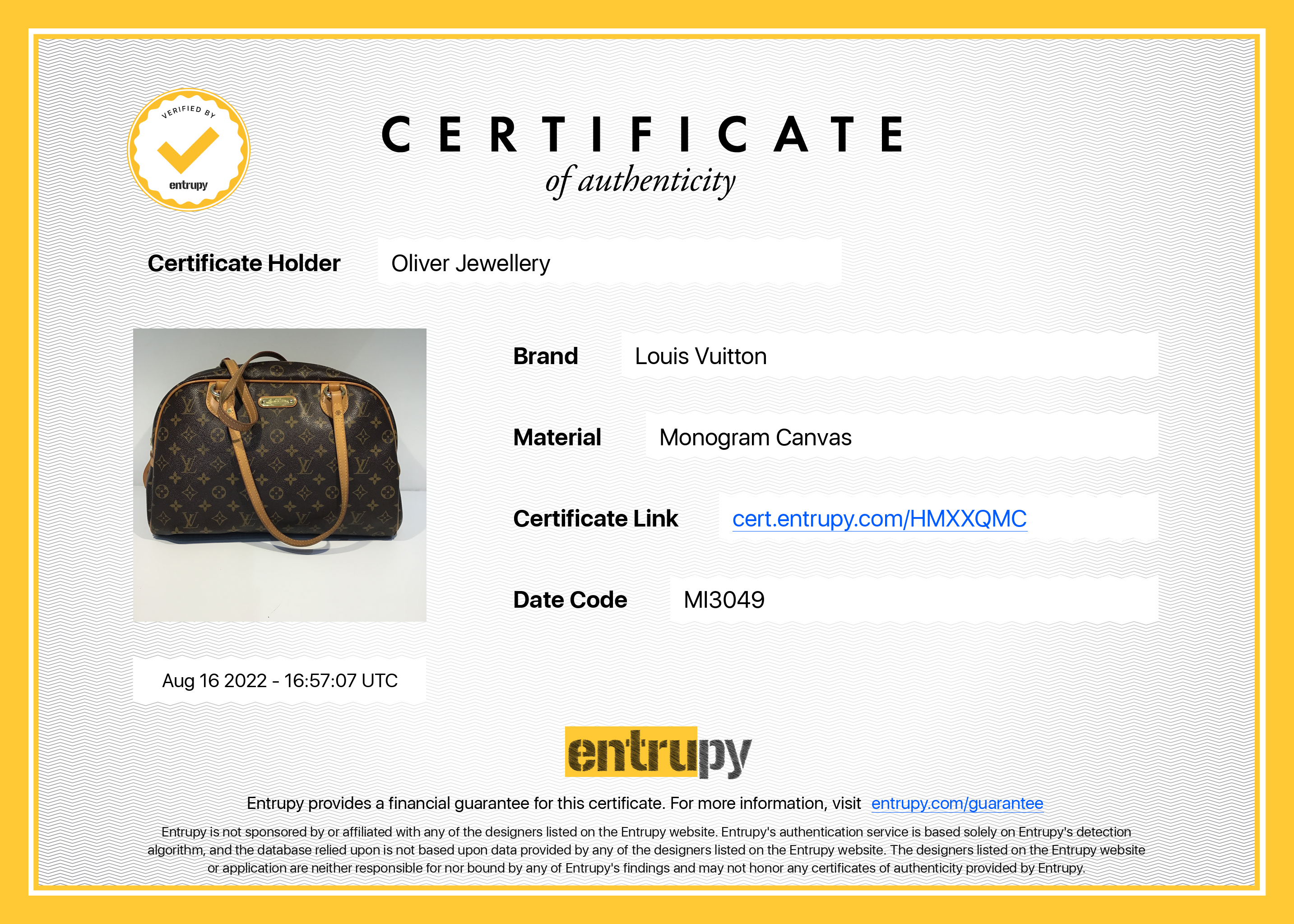 Louis Vuitton Monogram Montorgueil GM