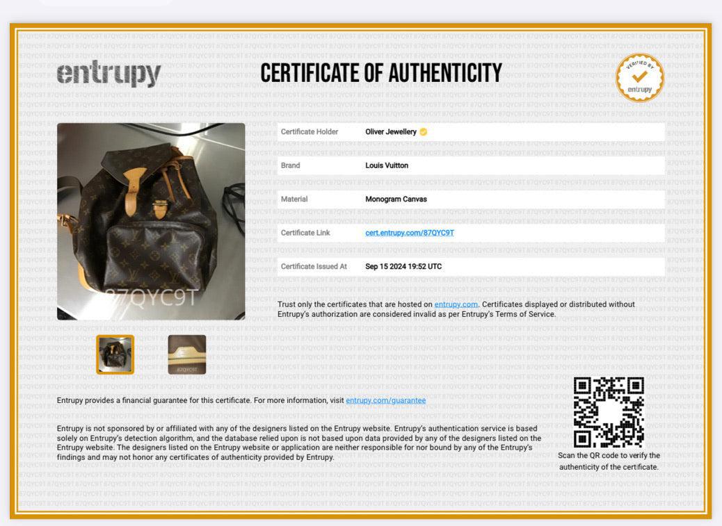 Louis Vuitton Monogram Montsouris Backpack GM