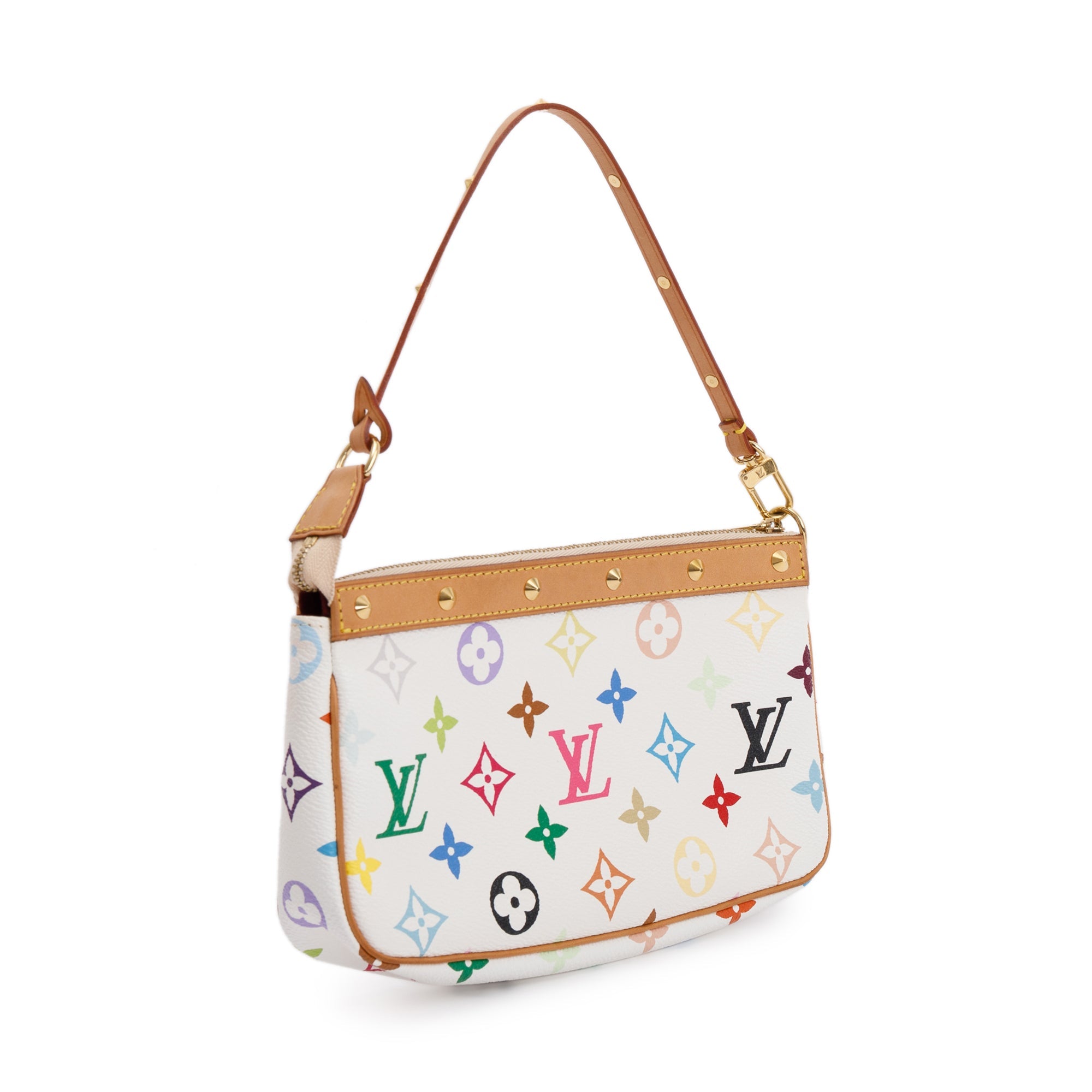 Louis Vuitton Monogram Multicolore Pochette Accessories w/ Box