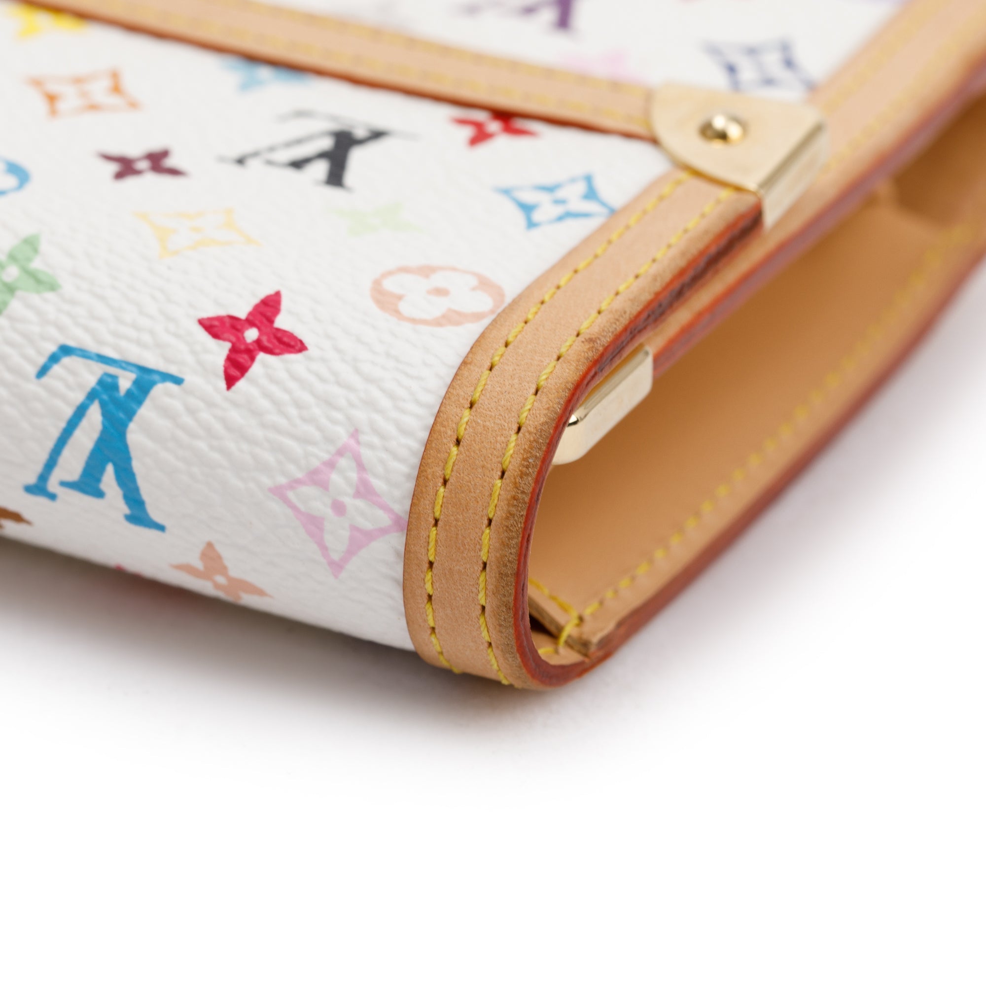 Louis Vuitton Monogram Multicolore Porte Tresor International Wallet w/ Box