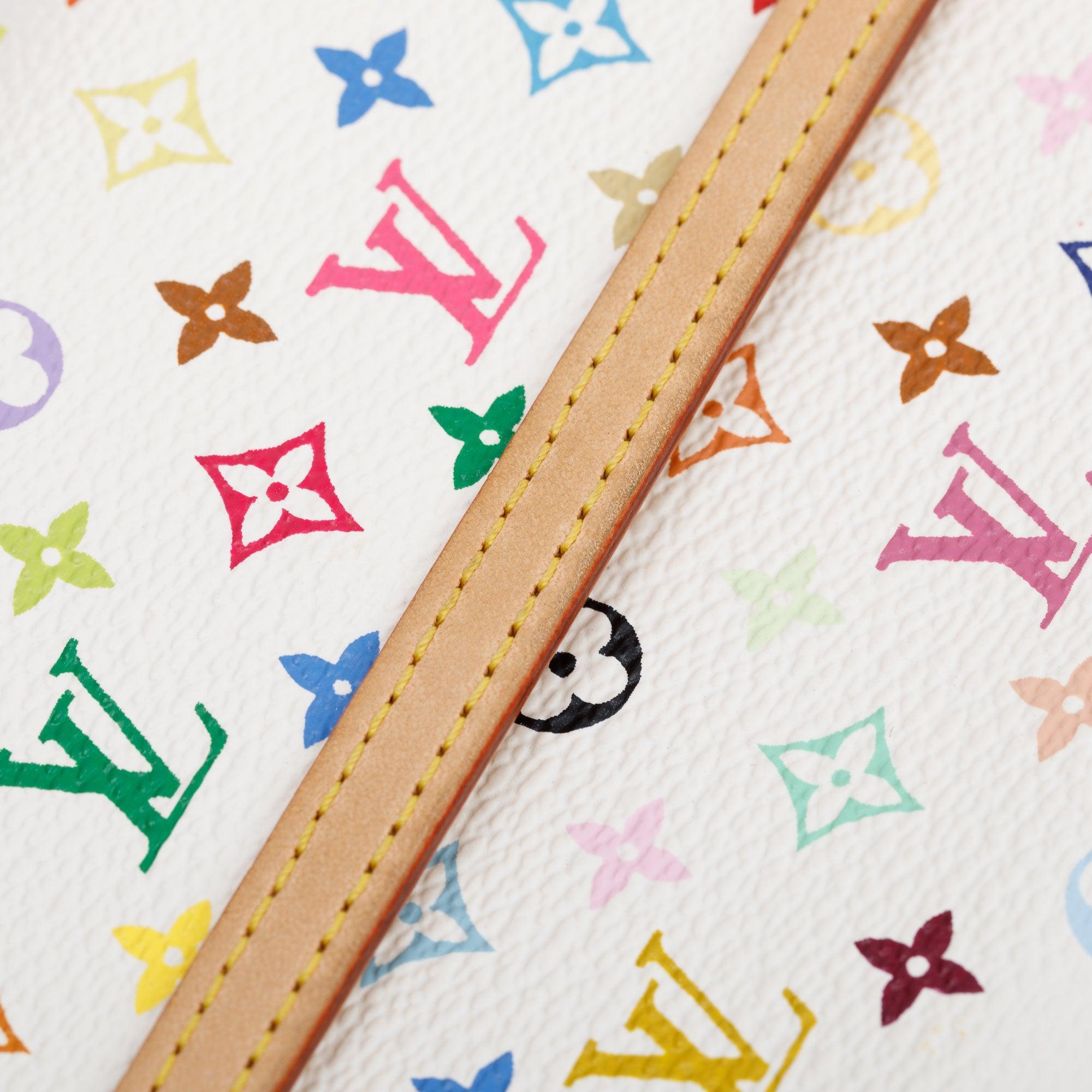 Louis Vuitton Monogram Multicolore Porte Tresor International Wallet w/ Box