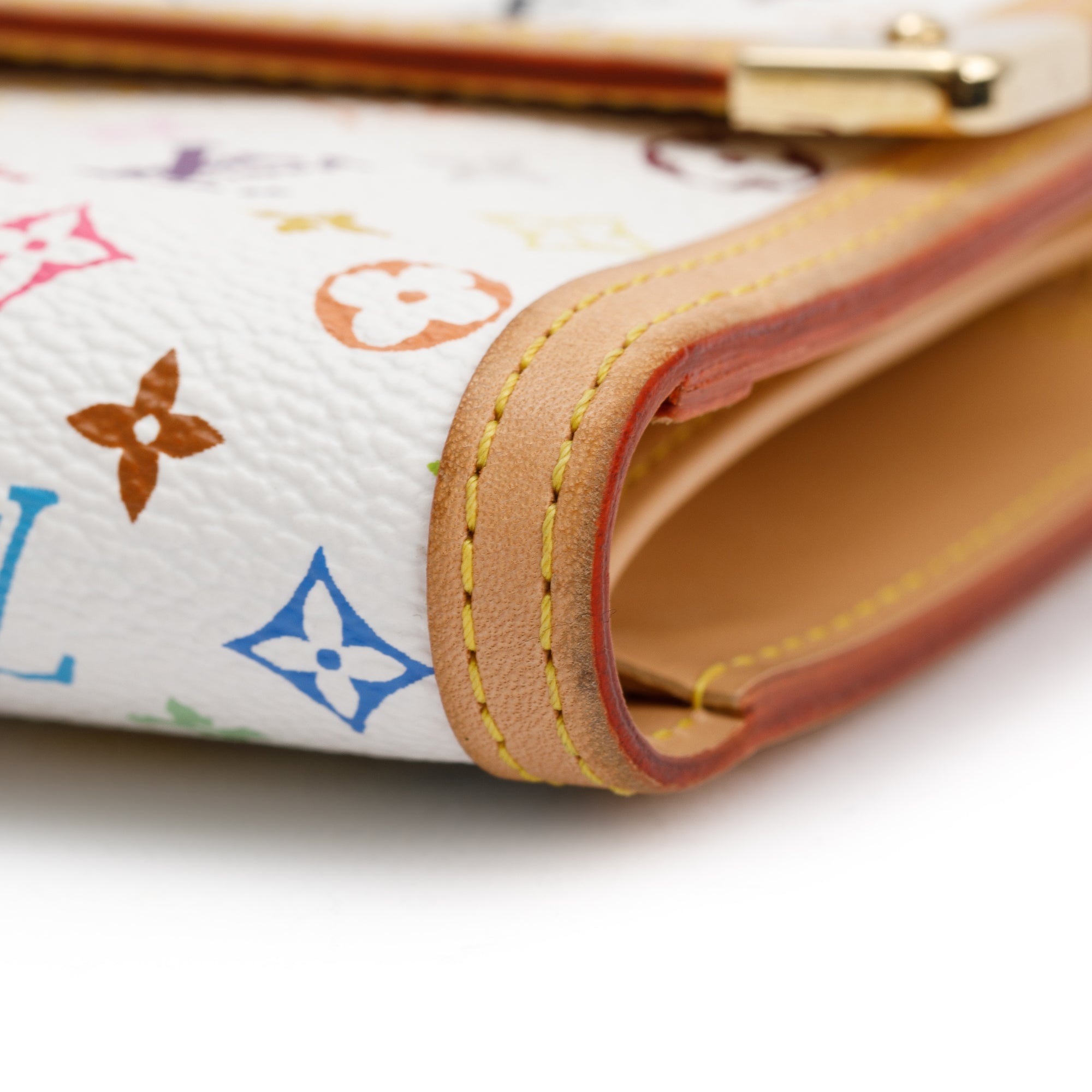 Louis Vuitton Monogram Multicolore Porte Tresor International Wallet w/ Box