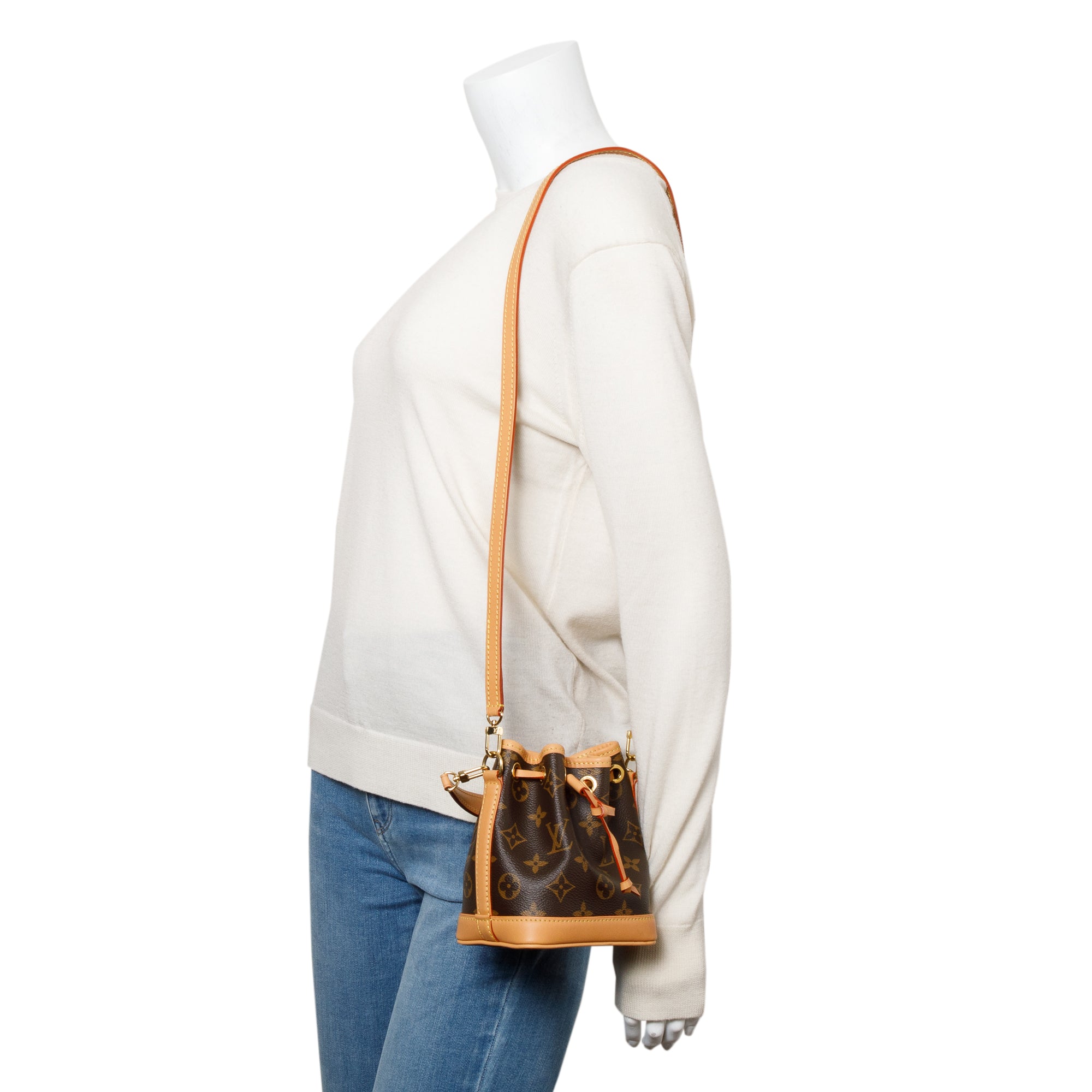 Louis Vuitton Monogram Nano Noe w/ Straps