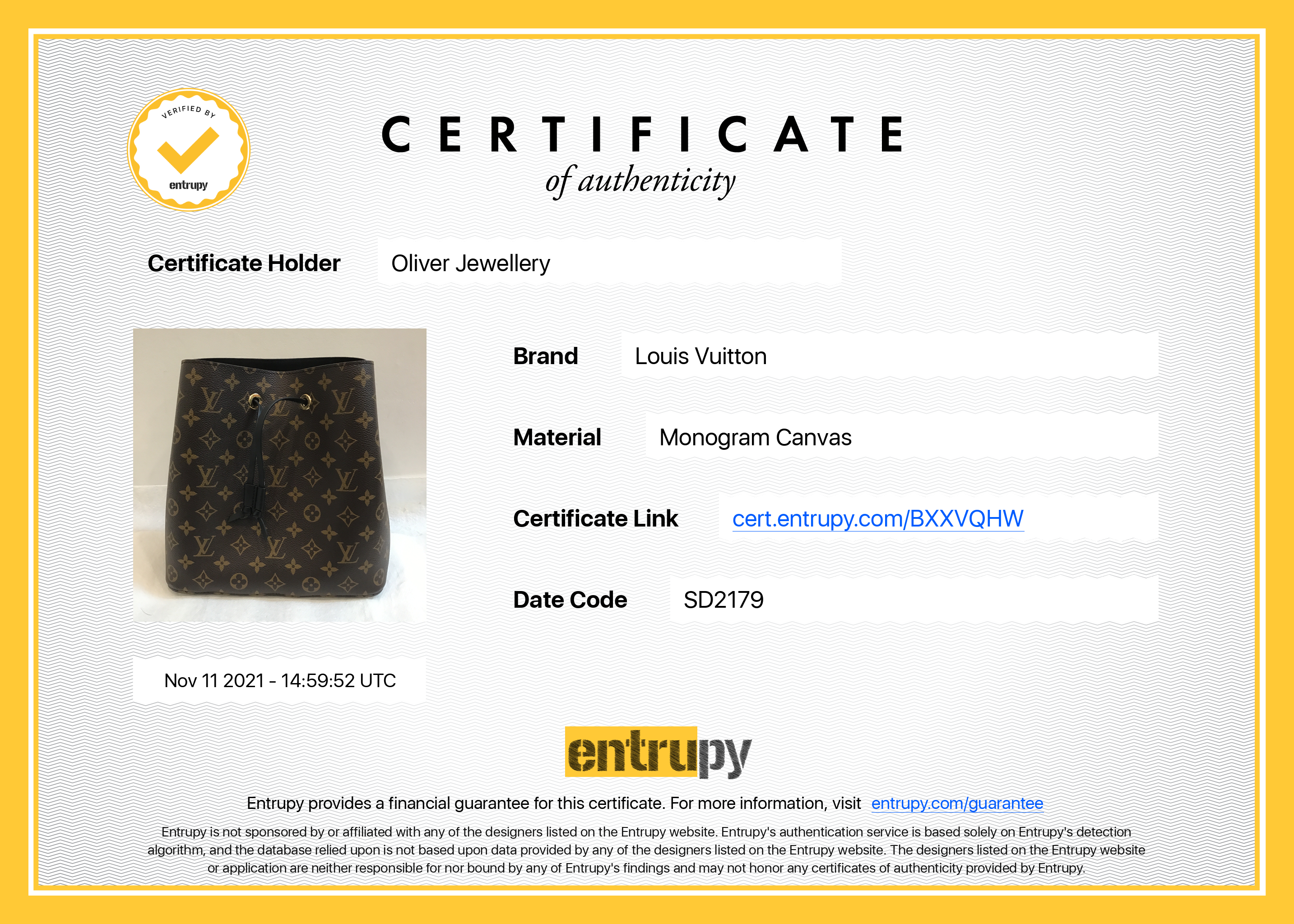 Louis Vuitton Monogram Neonoe MM w/ Box