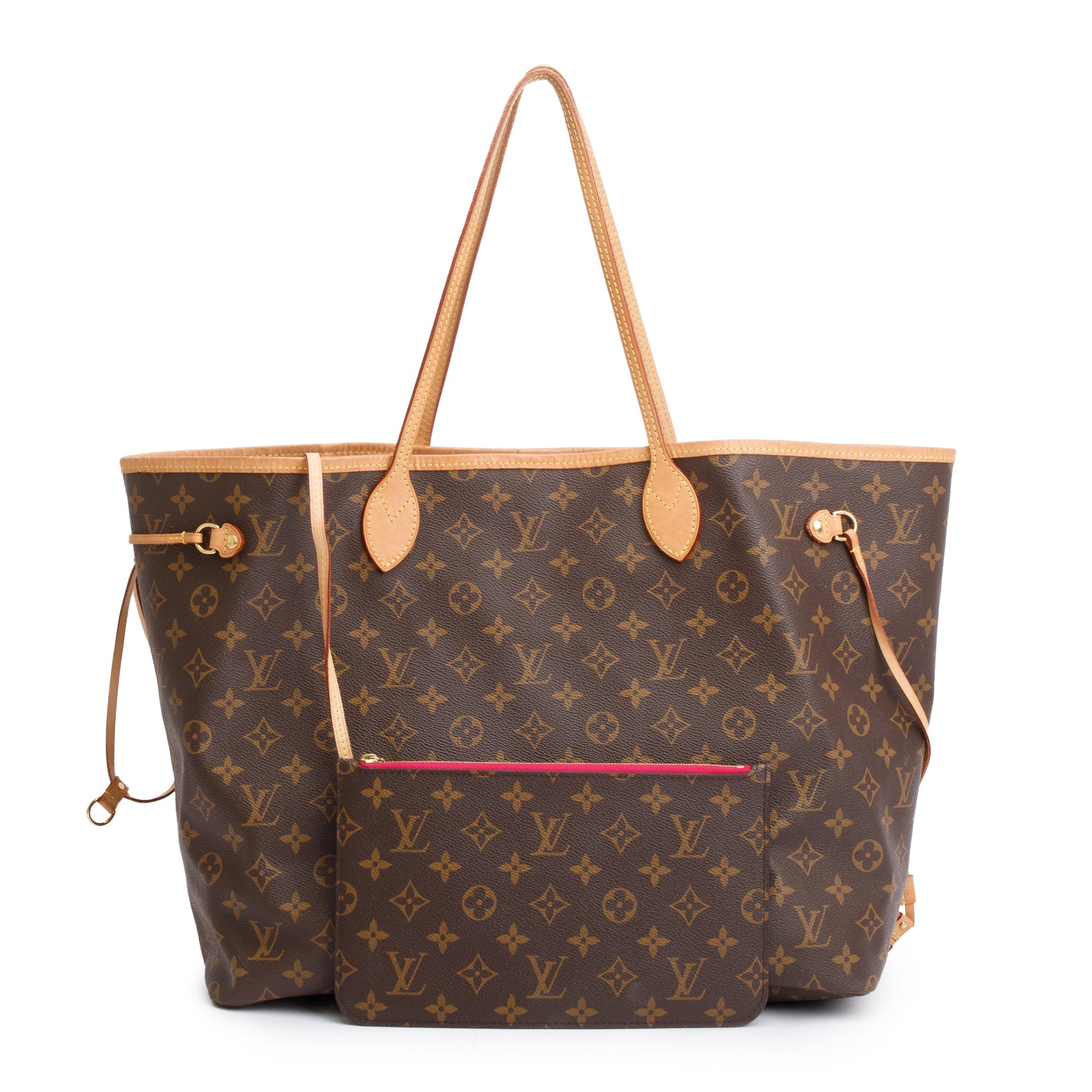 Louis Vuitton Monogram Neverfull GM w/ Pouch