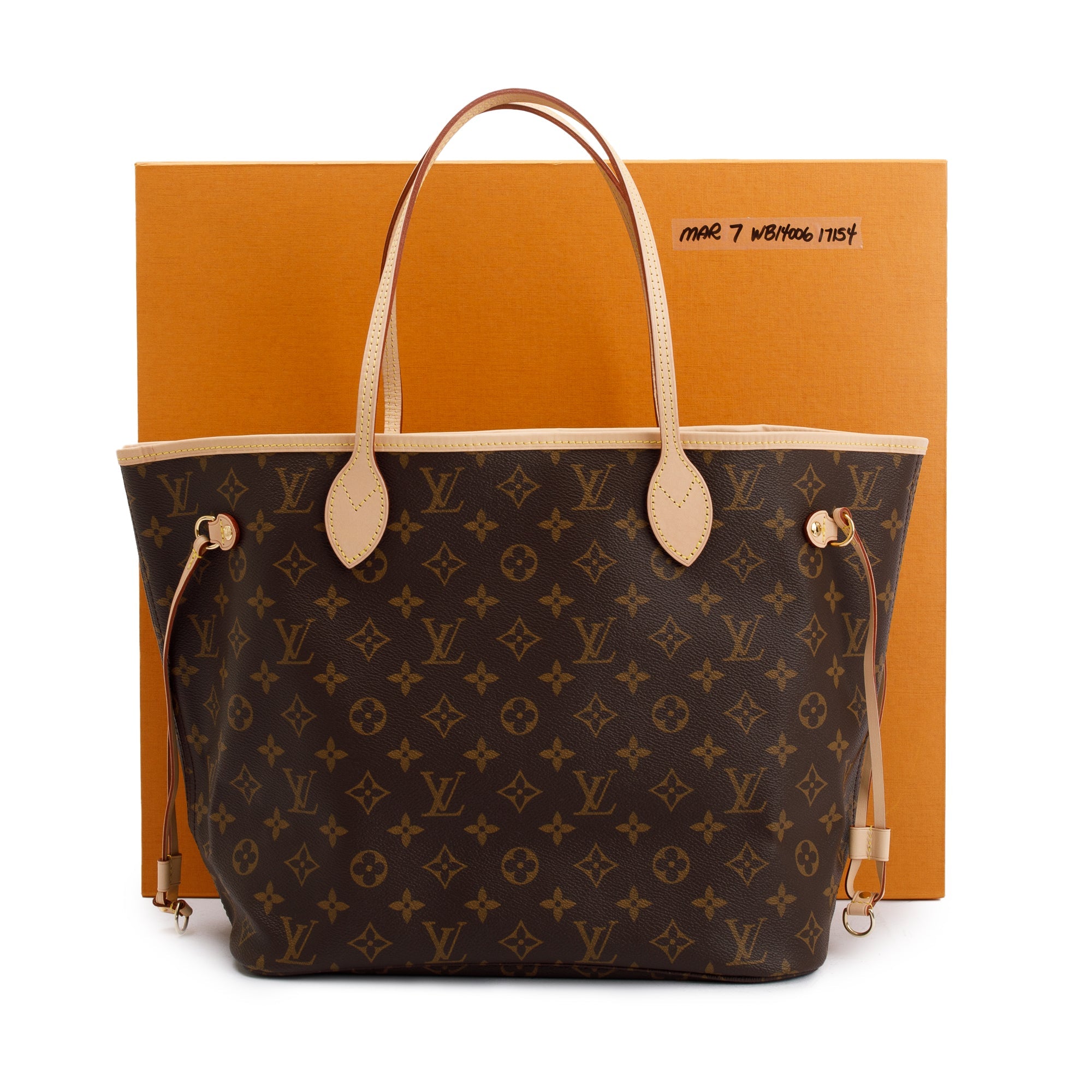 Louis Vuitton Monogram Neverfull MM w/ Box & Receipt