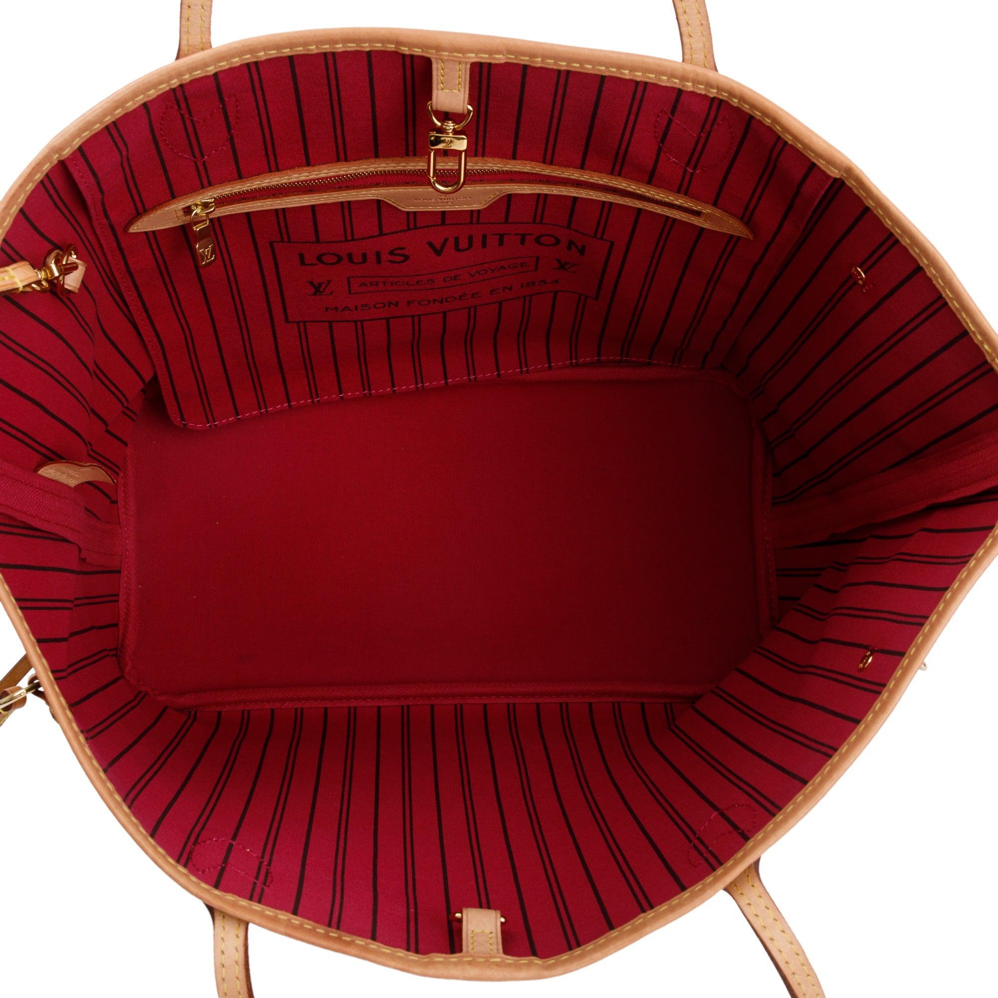 Louis Vuitton Monogram Neverfull MM w/ Pouch