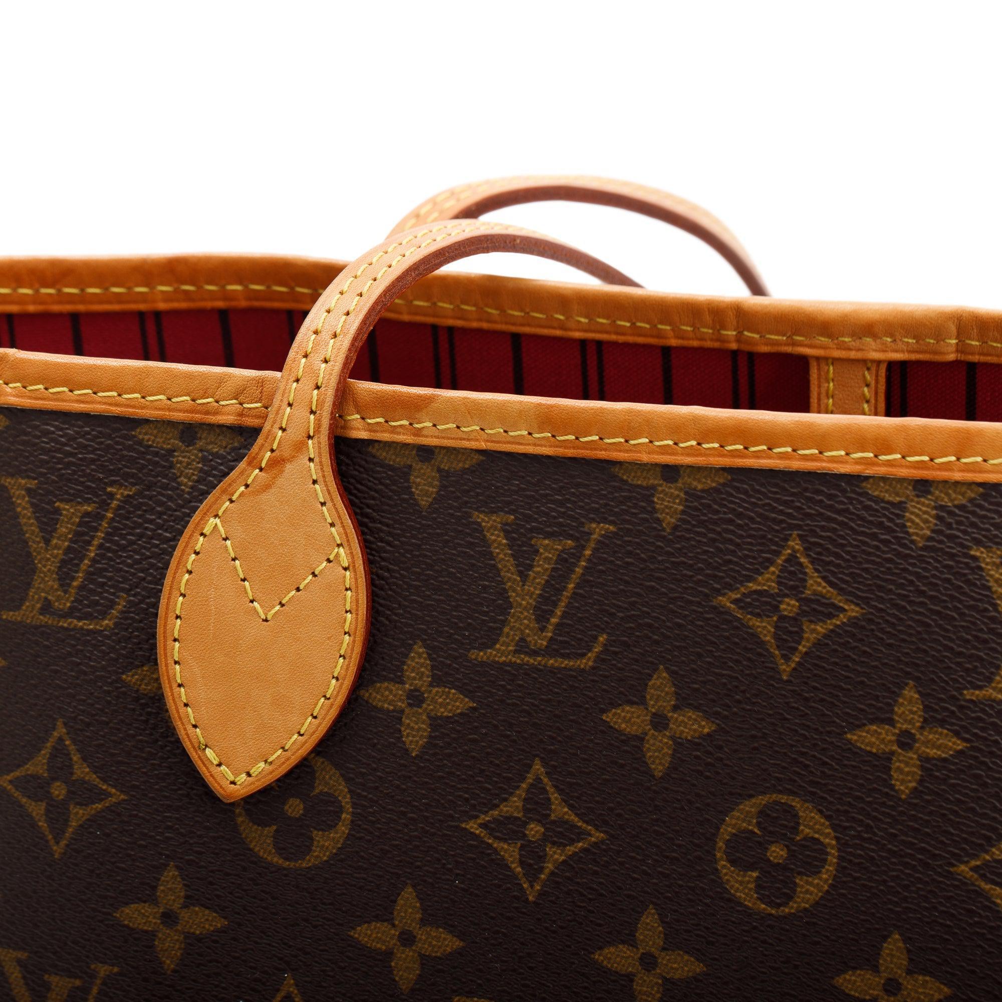 Louis Vuitton Monogram Neverfull MM w/ Pouch