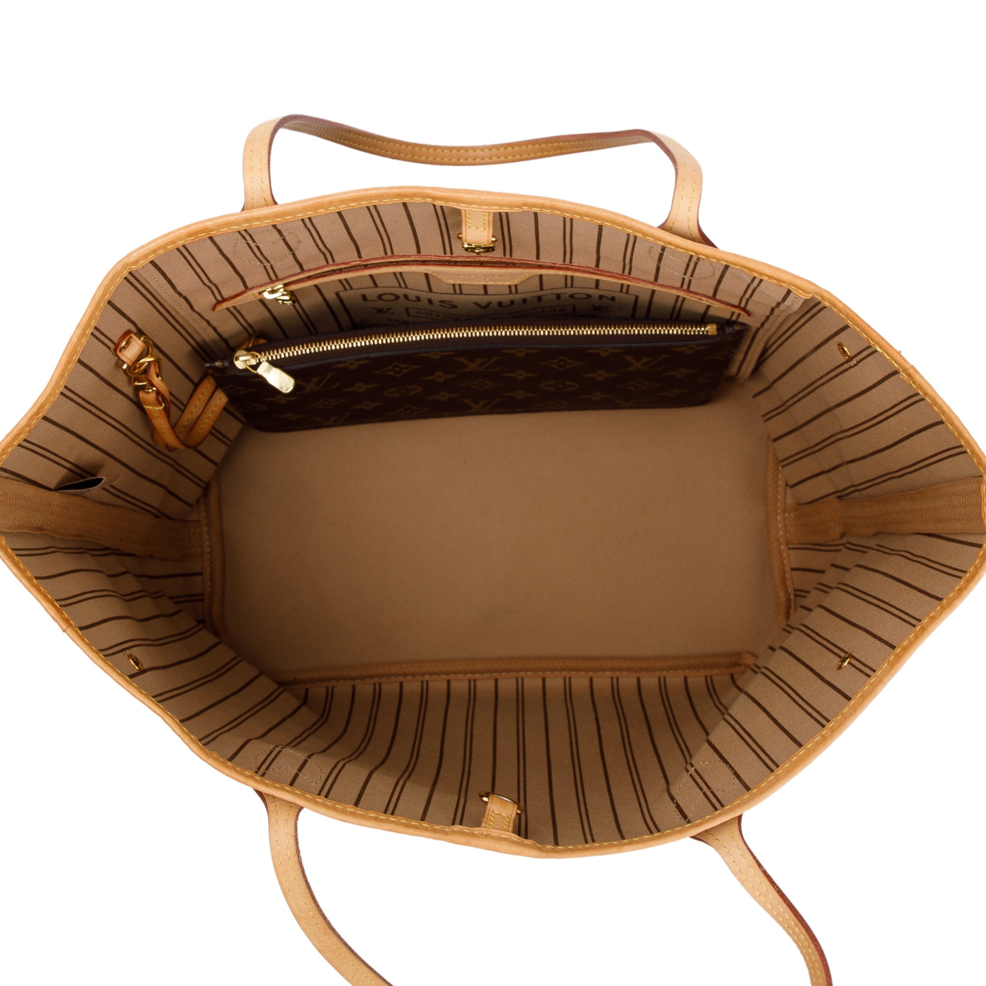 Louis Vuitton Monogram Neverfull MM w/ Pouch