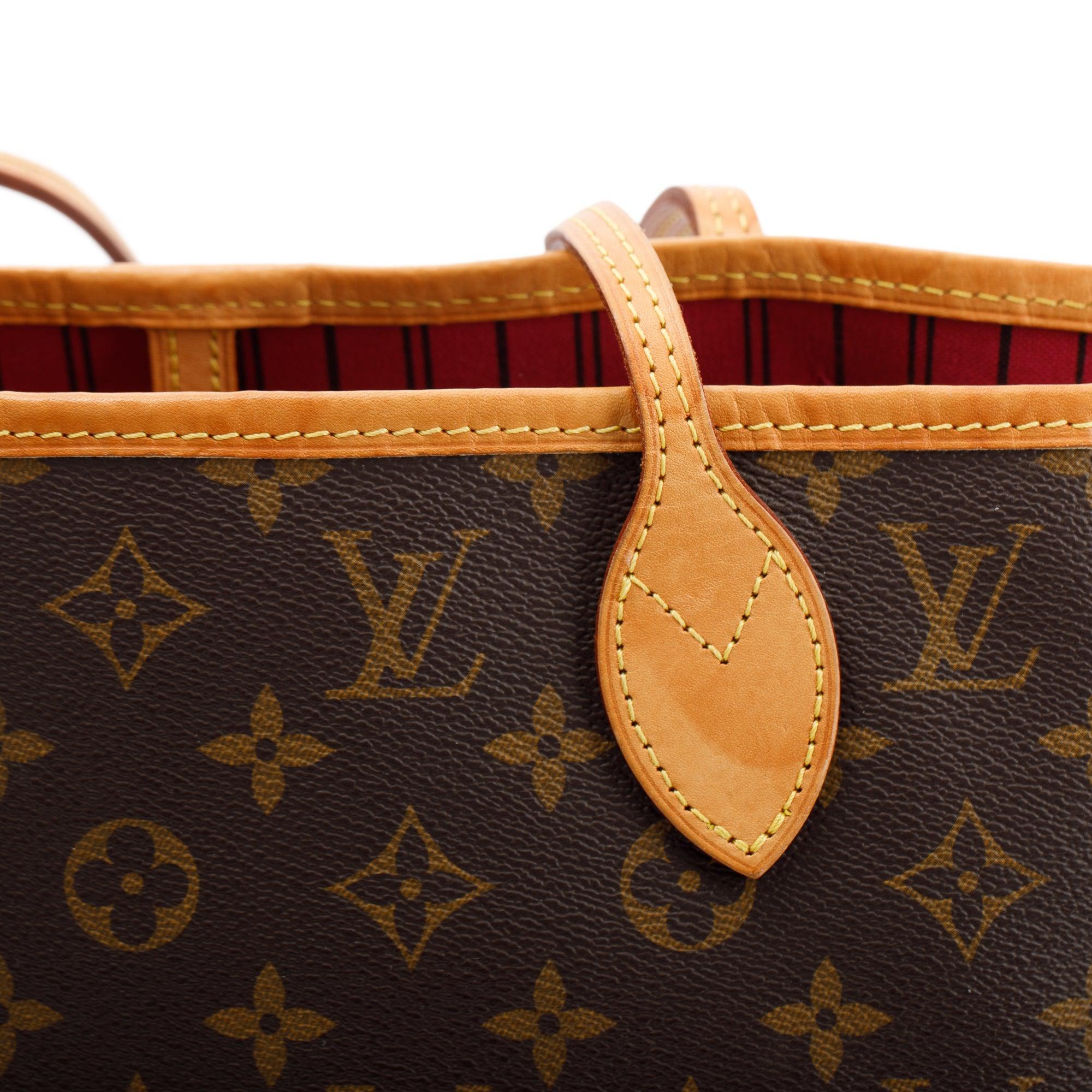 Louis Vuitton Monogram Neverfull MM w/ Pouch