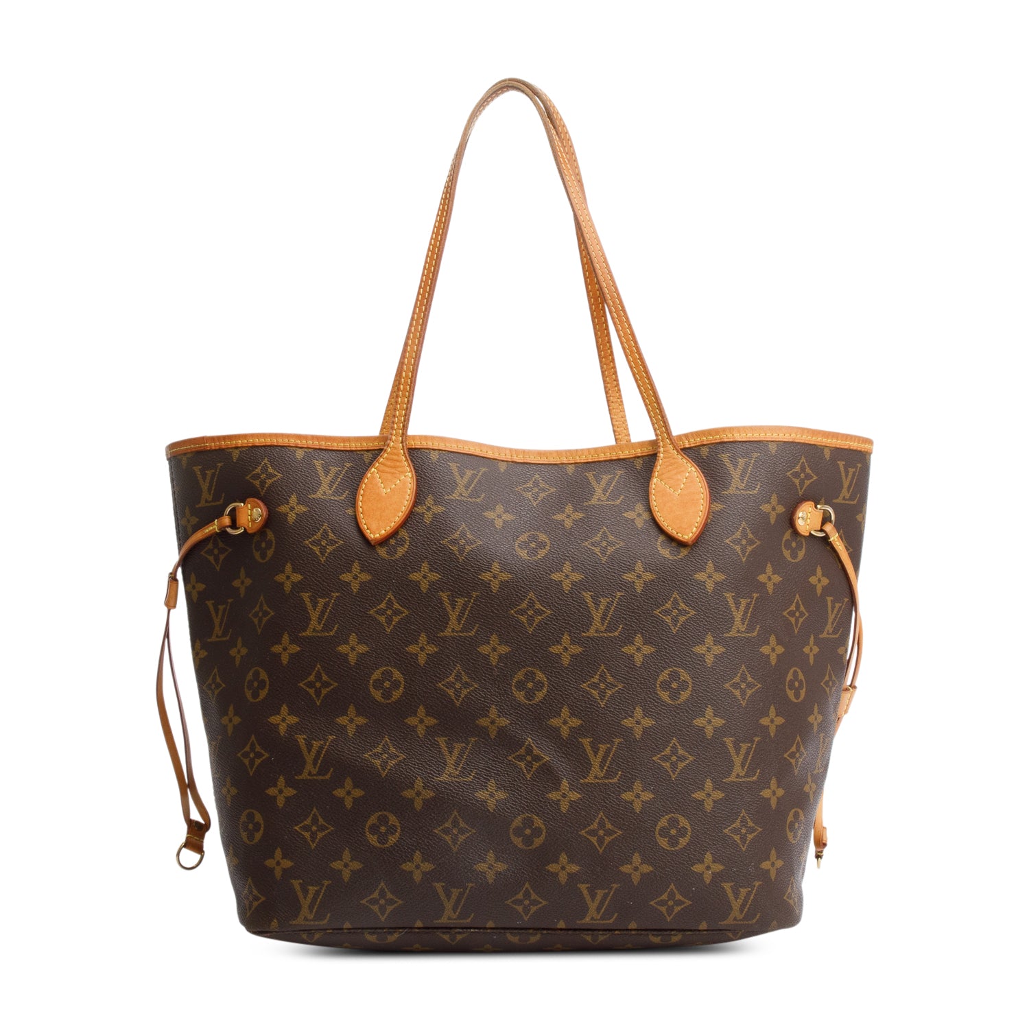 Louis Vuitton Monogram Neverfull MM w/ Pouch & Box