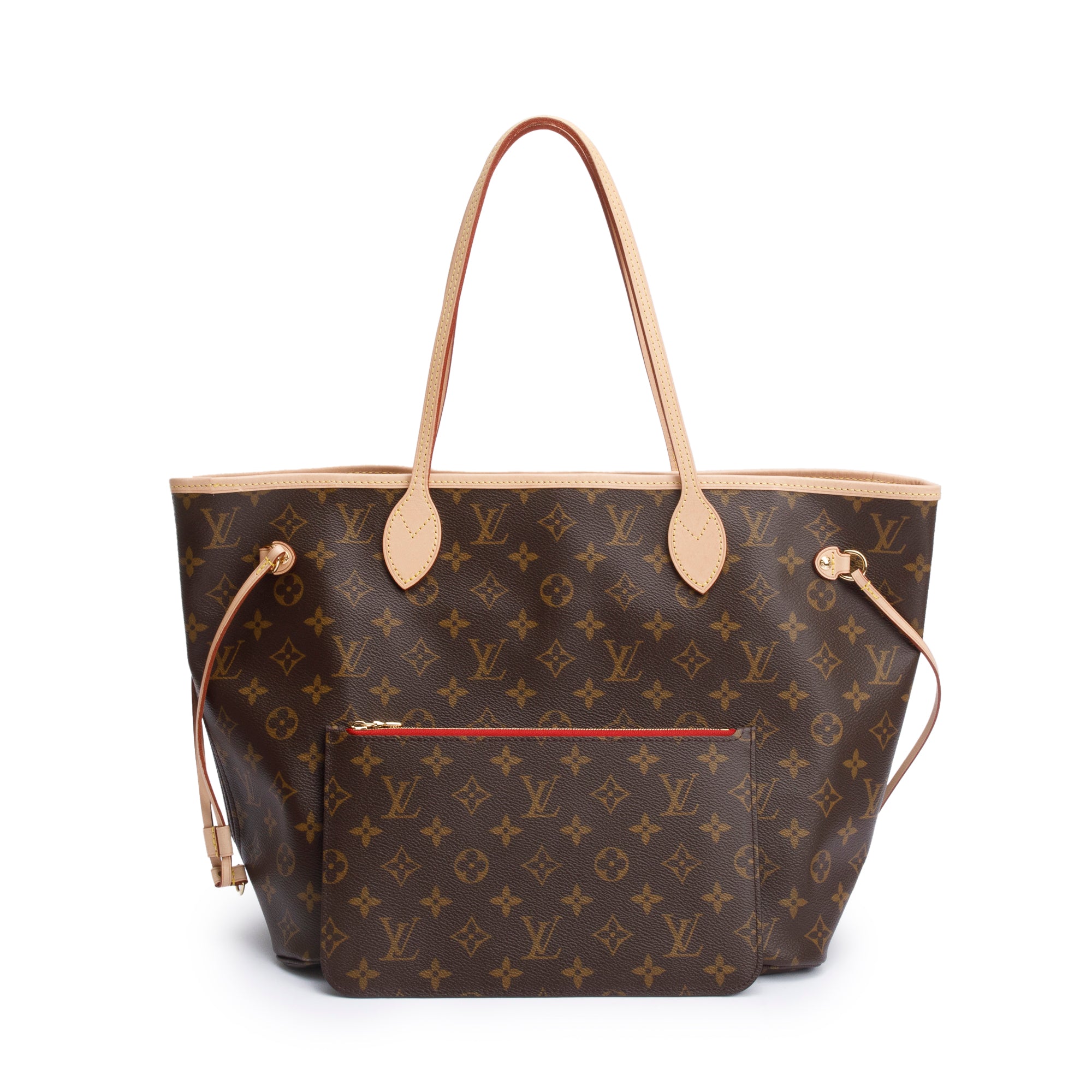 Louis Vuitton Monogram Neverfull MM w/ Pouch