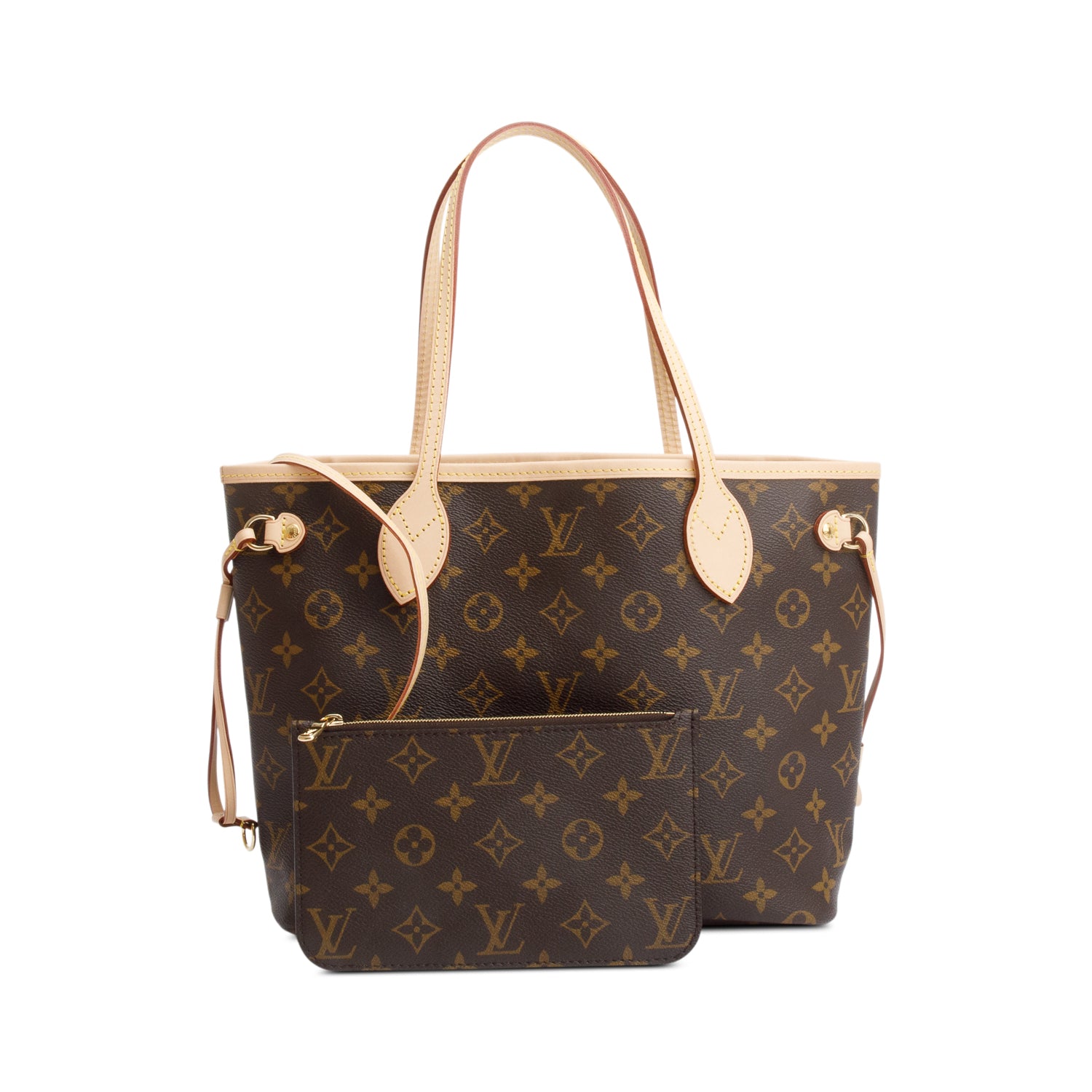Louis Vuitton Monogram Neverfull PM w/ Pouch & Box