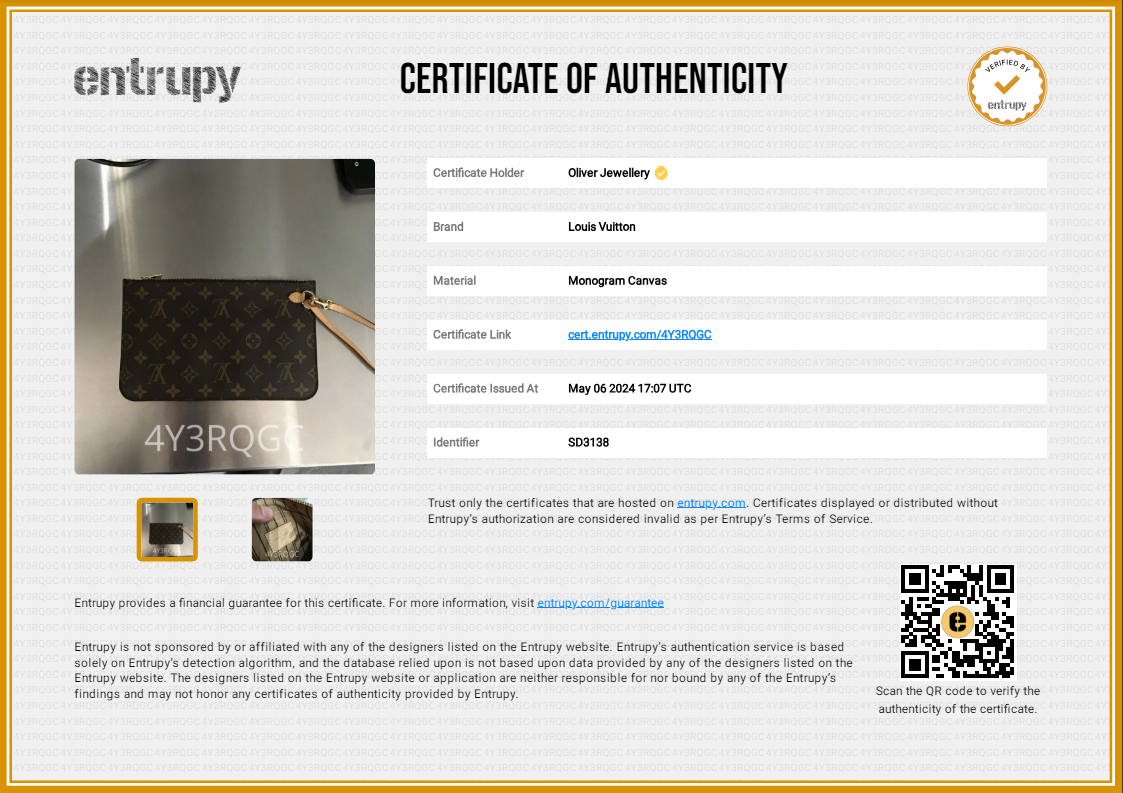 Louis Vuitton Monogram Neverfull Pochette