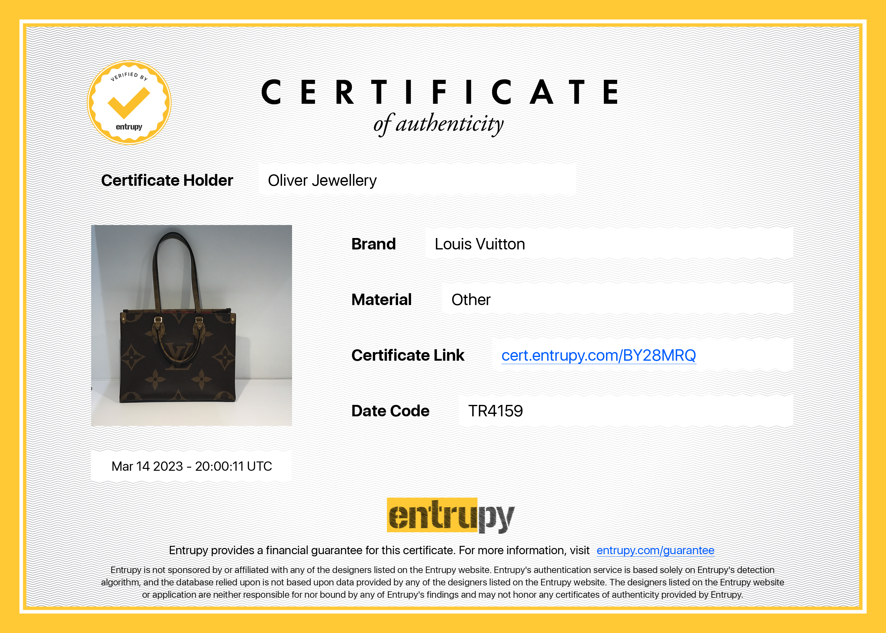 Louis Vuitton Monogram OnTheGo MM w/ Box