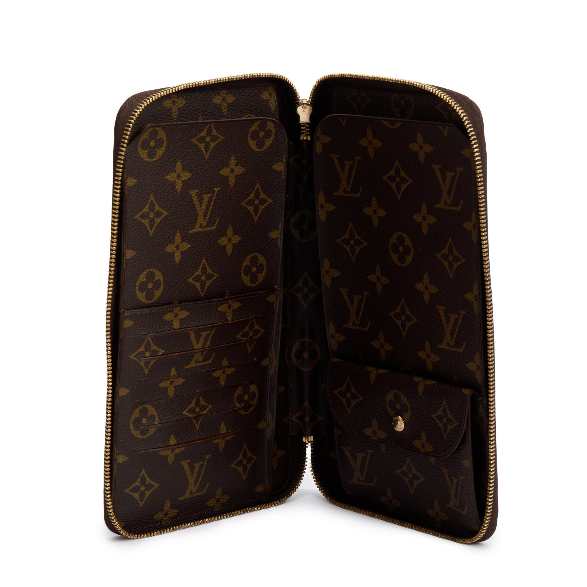 Louis Vuitton Monogram Organizer De Voyage Travel Wallet